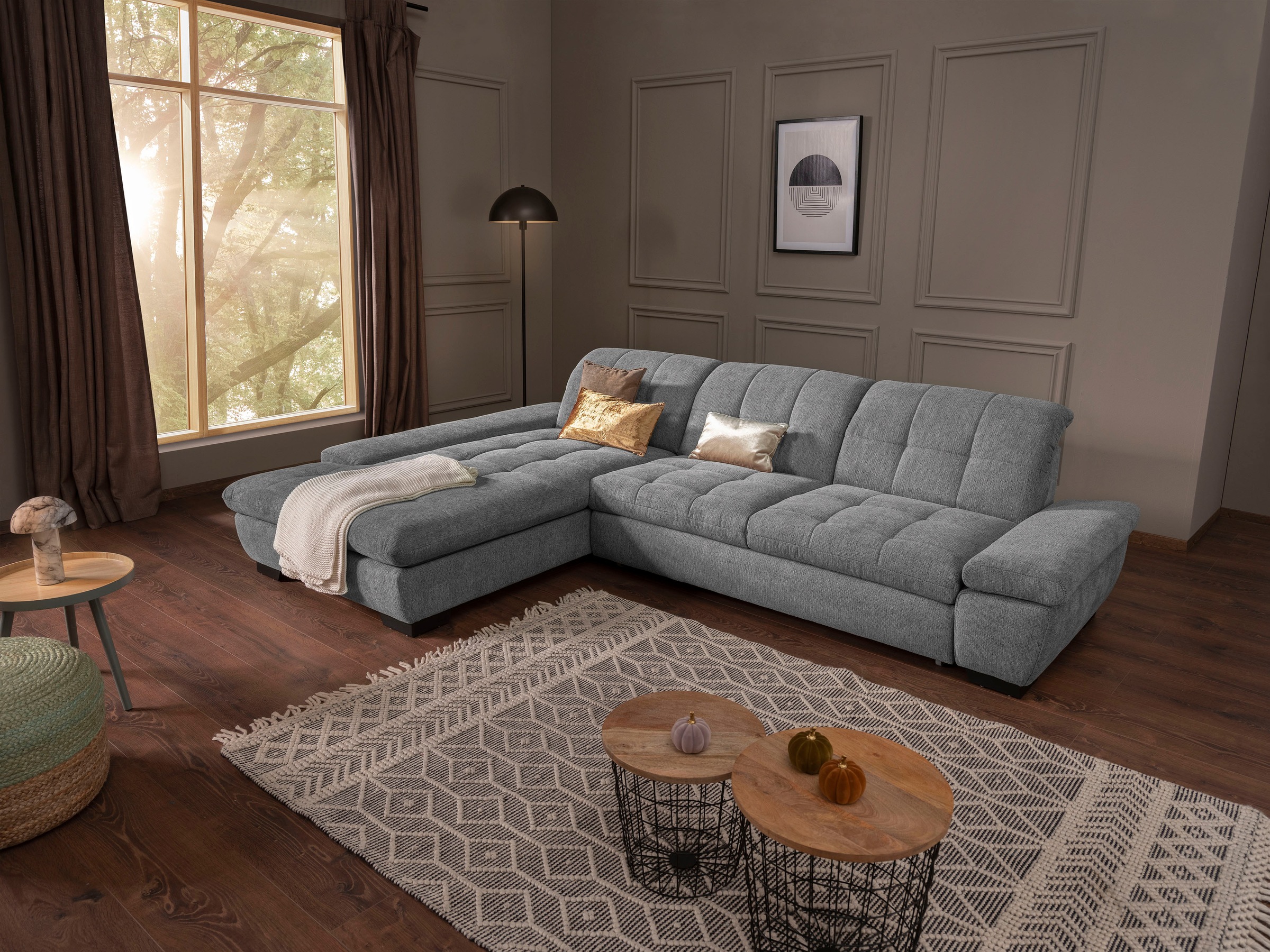 alina Ecksofa "Salima" Inklusive Rückenlehnenverstellung günstig online kaufen