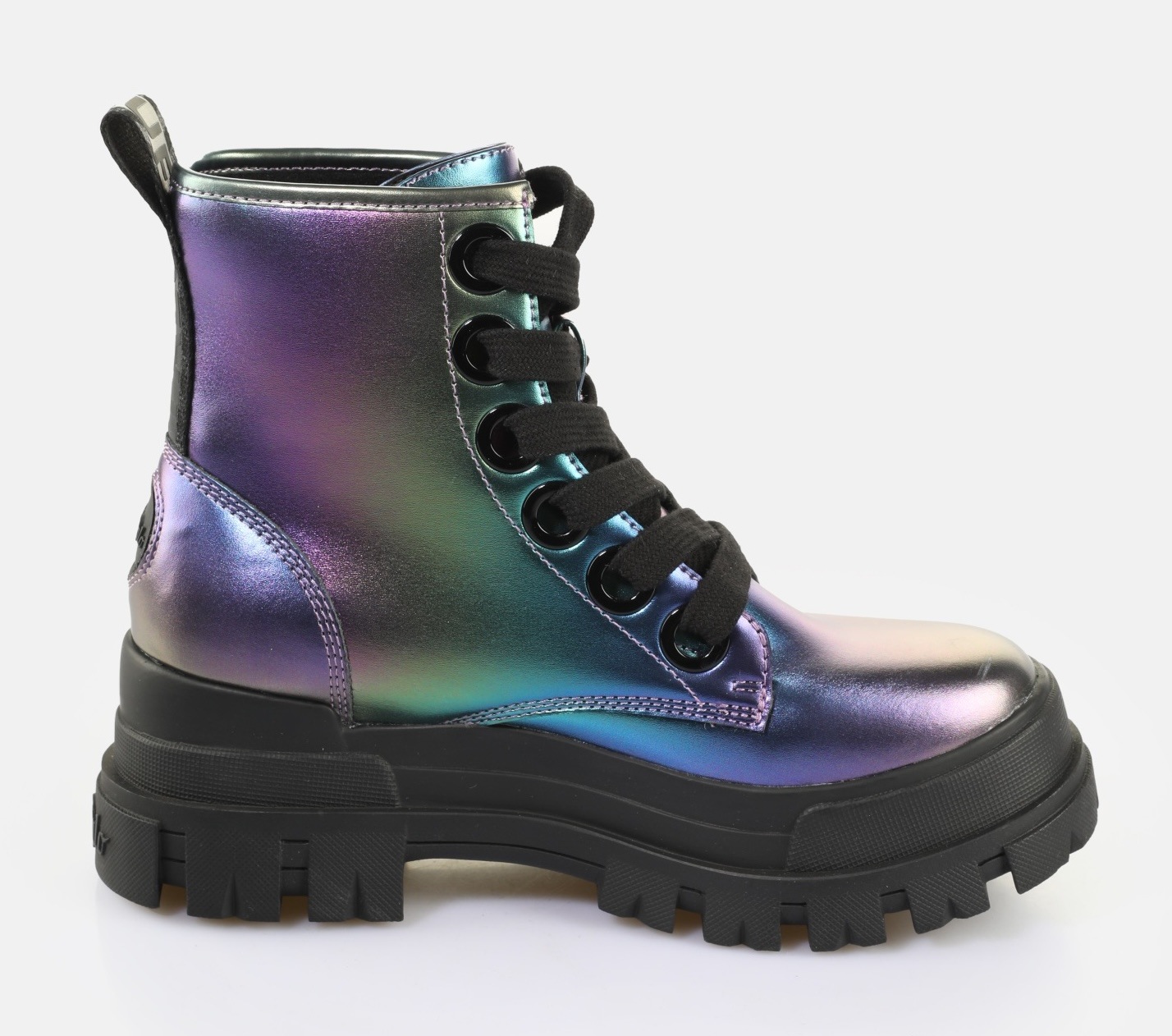 Buffalo Schnürboots »ASPHA LACE UP HI«, Schnürboots, Freizeitschuh, Plateauboots mit modischem Farbverlauf