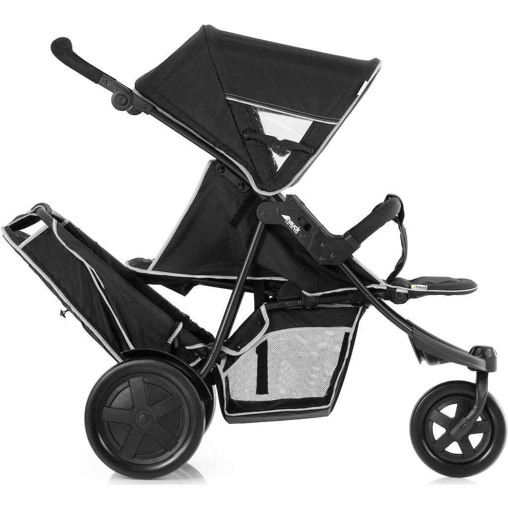 Hauck Geschwisterwagen »Freerider black«, 15 kg