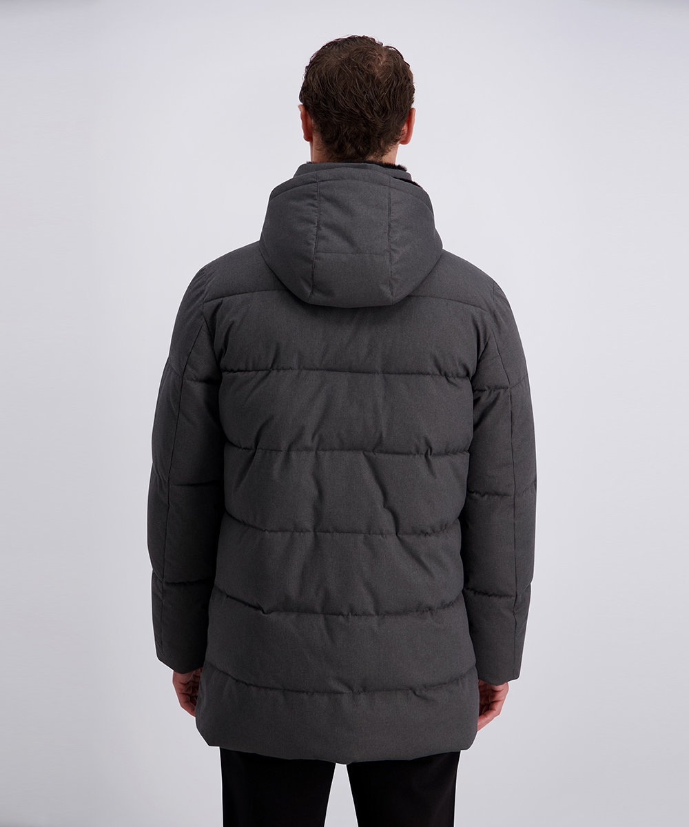 Pierre Cardin Winterjacke mit Kapuze mit abnehmbarer Kapuze, wasserabweisend, Regular Fit