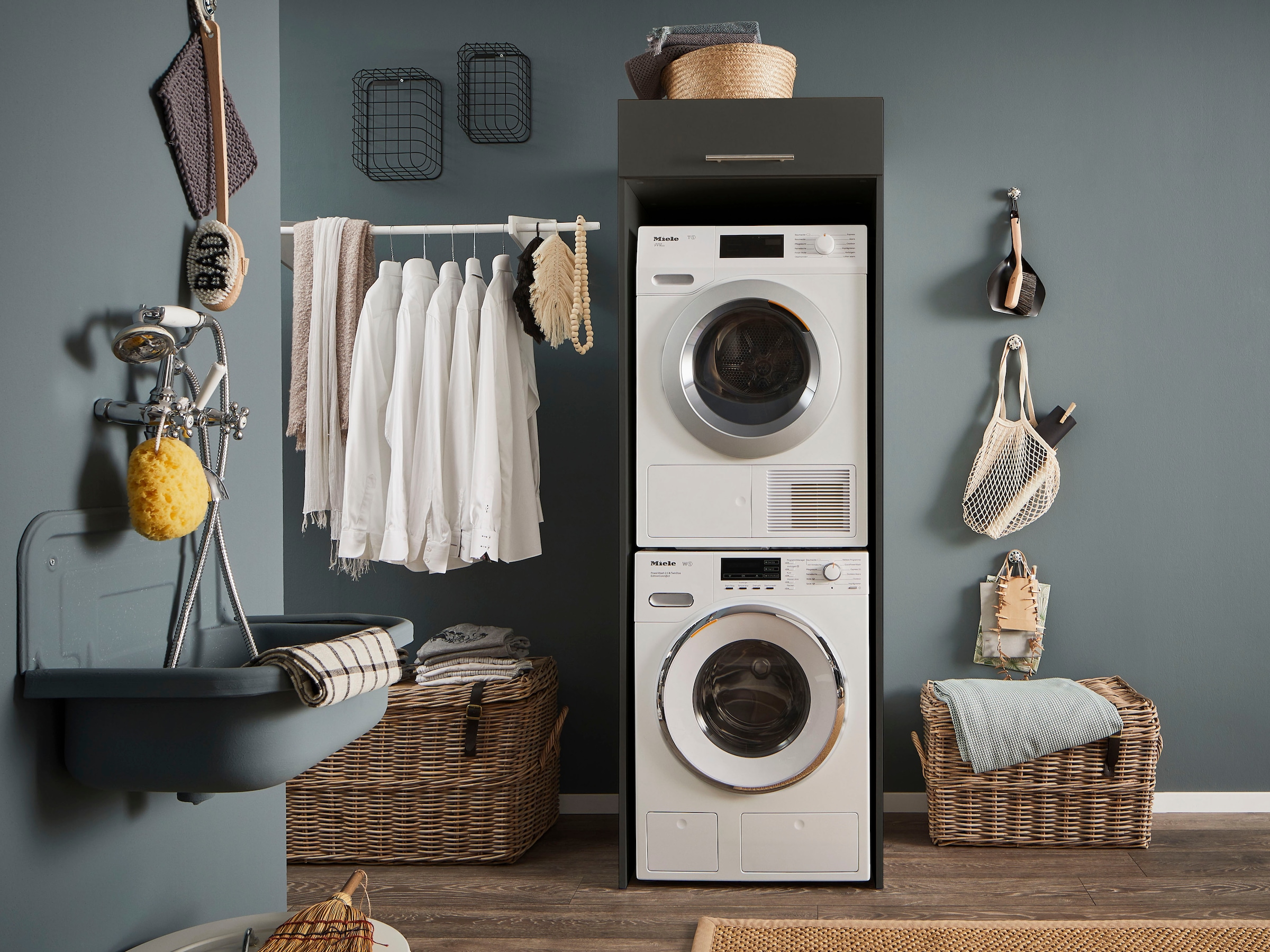 Laundreezy Waschmaschinenumbauschrank »LAUNDREEZY LDL«, Breite 67,5 cm
