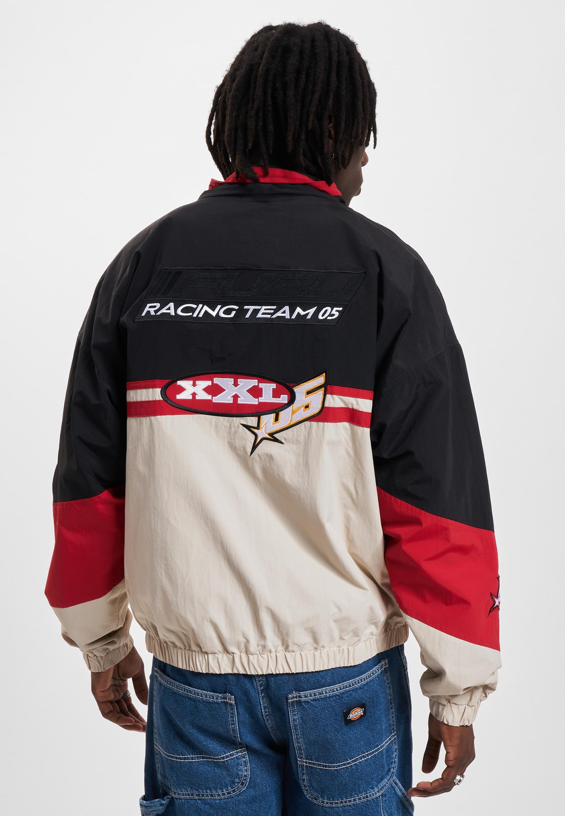 Fubu Trainingsjacke »Fubu Herren FM233-003-2 FUBU Corporate Track Jacket« 1 Stk. tlg. ohne Kapuze