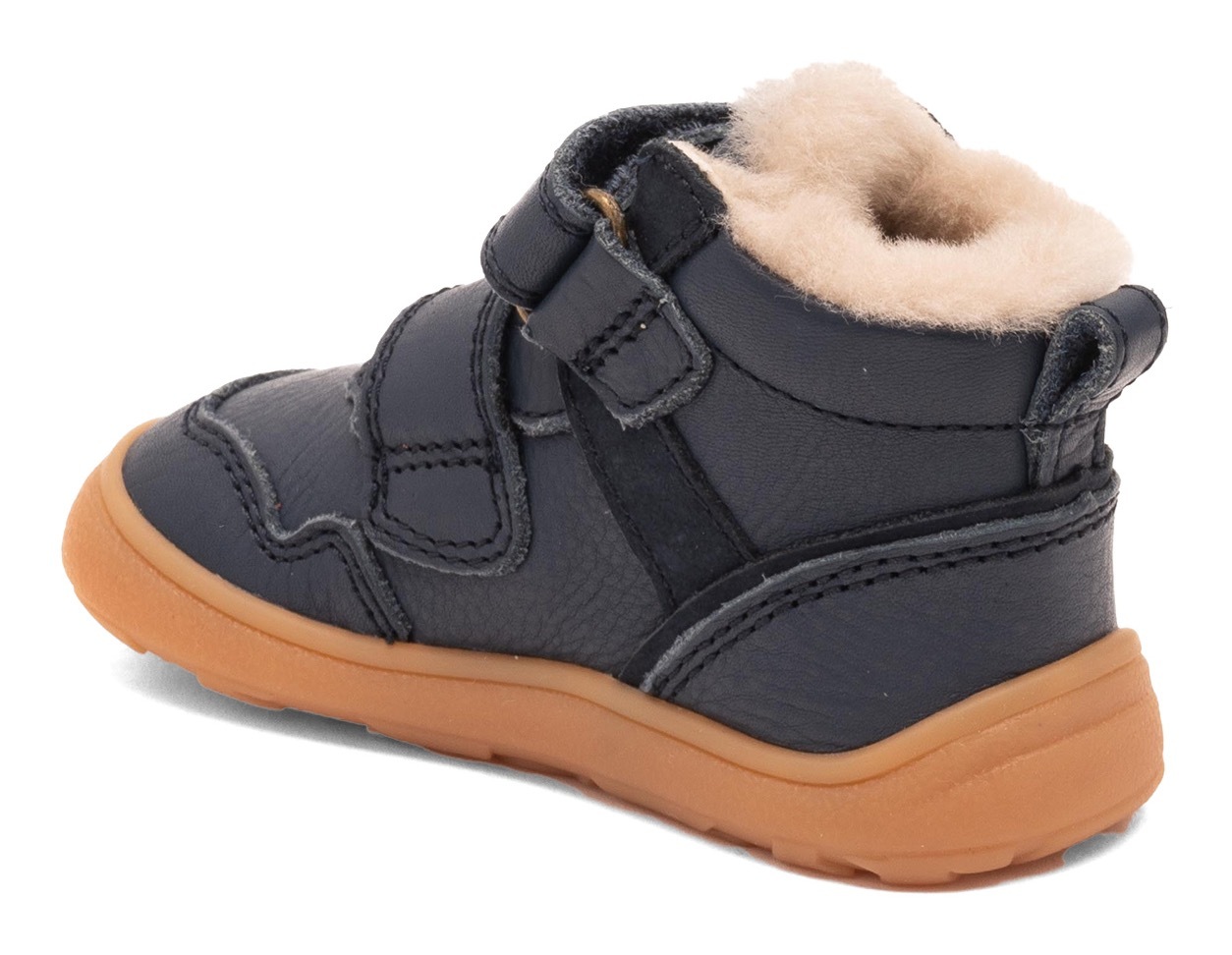 Bisgaard Barfußschuh »barefoot becky lamb«, Winterboots mit Lammfell, Größenschablone zum Download
