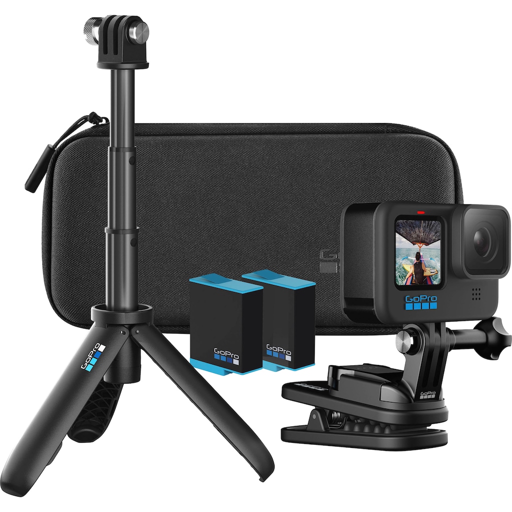 GoPro Camcorder »HERO 10 Accessory Hard Bundle«, 5,3K, WLAN (Wi-Fi)-Bluetooth