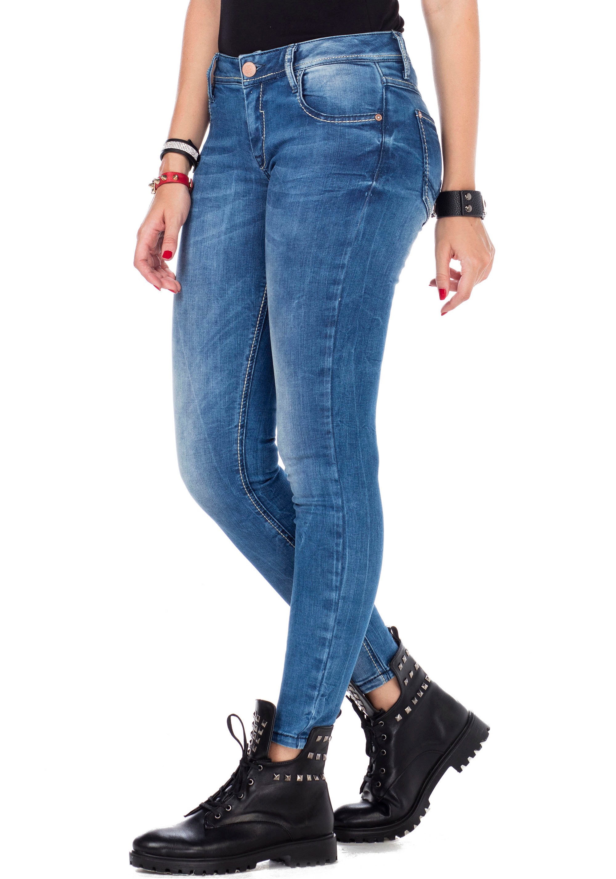 Cipo & Baxx Slim-fit-Jeans, mit Stretch