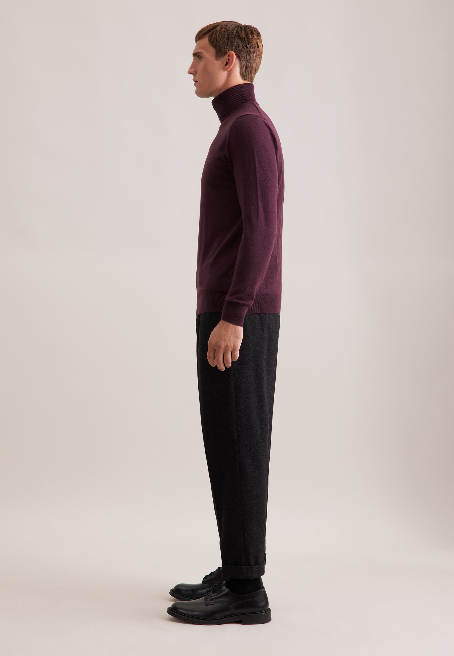 seidensticker Strickpullover »Schwarze Rose«, 1/1 Rundhals Uni
