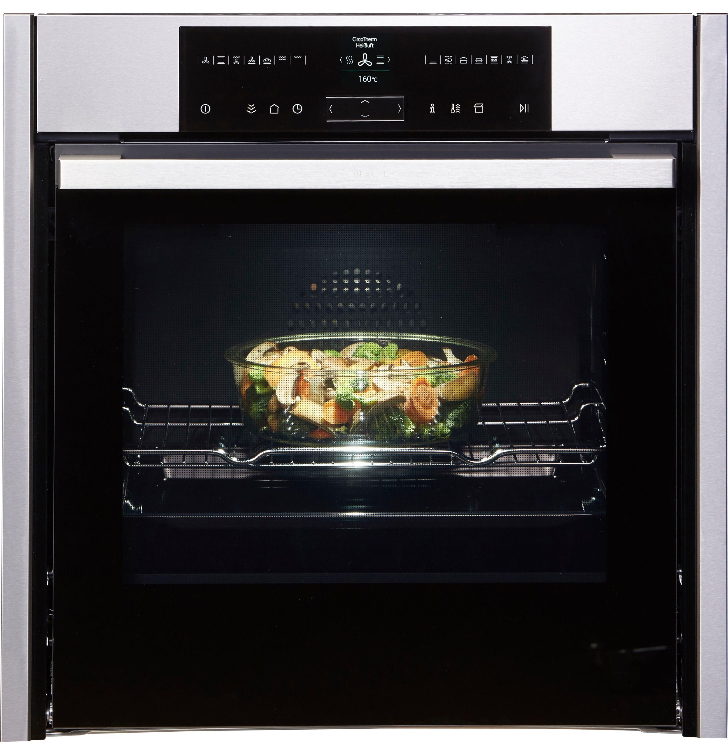 4. Bild von NEFF Dampfbackofen N 70 »B45VR22N0«, easyClean, mit Slide&Hide®
