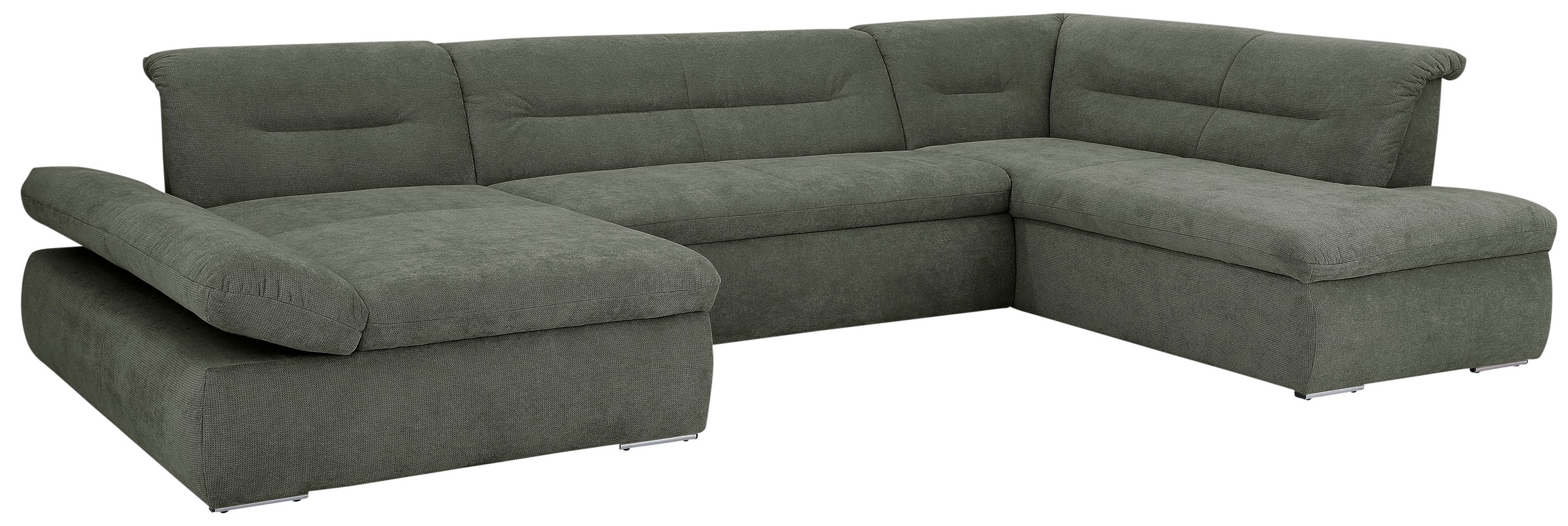 INOSIGN Wohnlandschaft »Avesa U-Form«, Wahlweise mit Armteilverstellung und Bettfunktion, B/T/H: 355/216/80cm