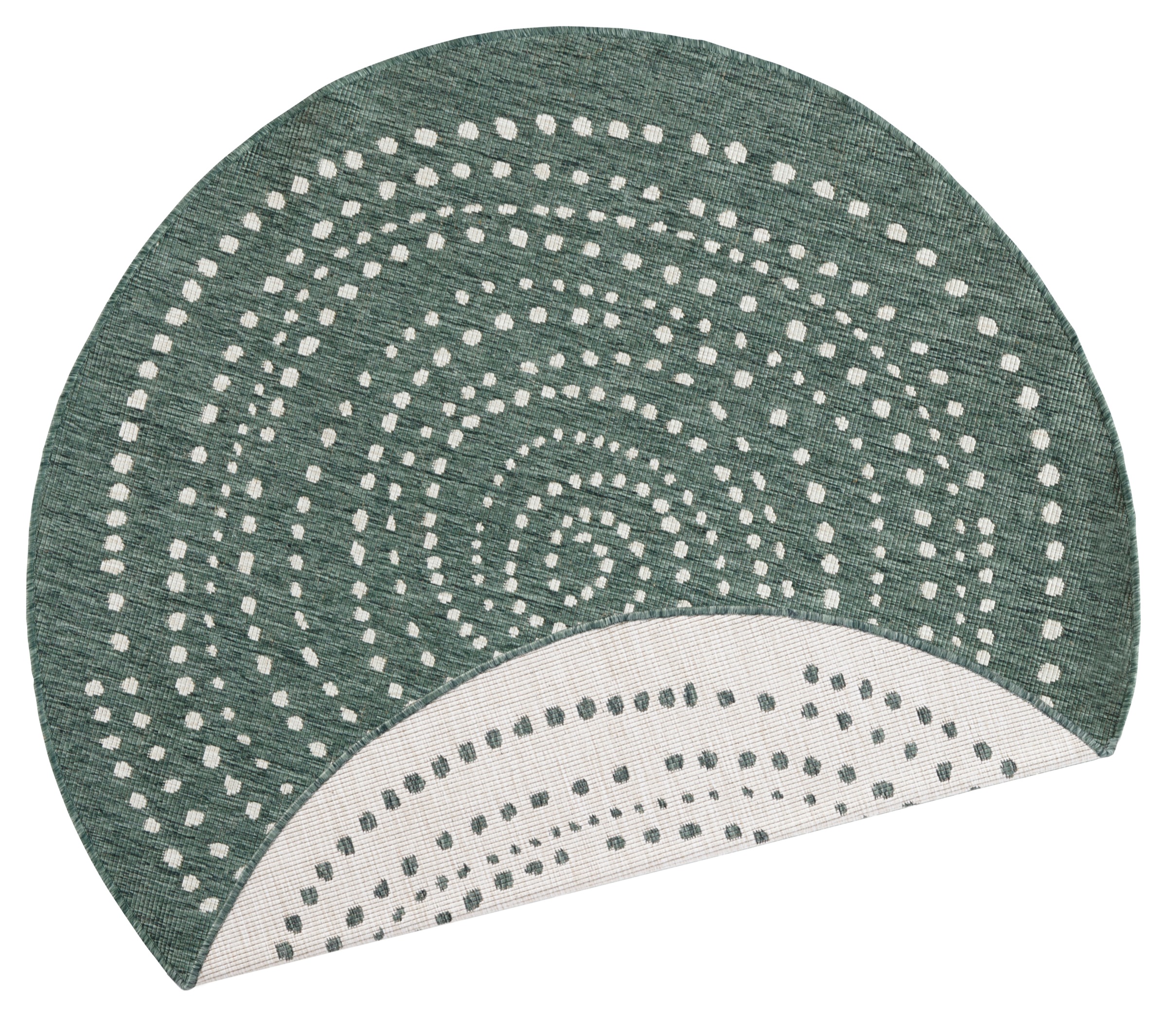 NORTHRUGS Teppich »Bali Wendeteppich«, rund, 5 mm Höhe, In-& Outdoor, Wette günstig online kaufen