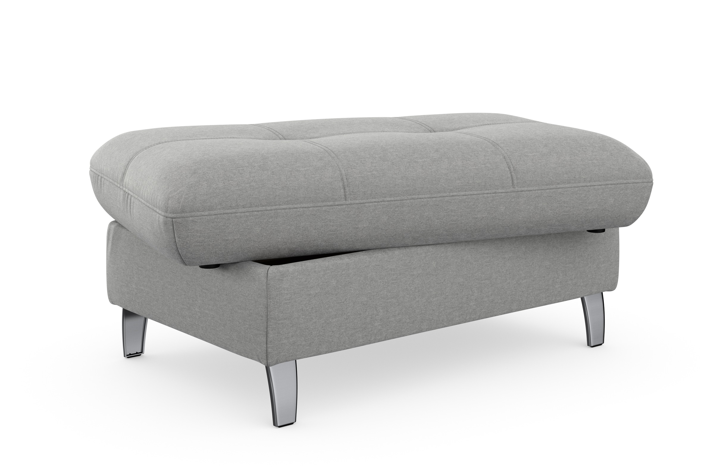 sit&more Stauraumhocker »Maggiore«, mit Stauraum und modernen Metallbeinen