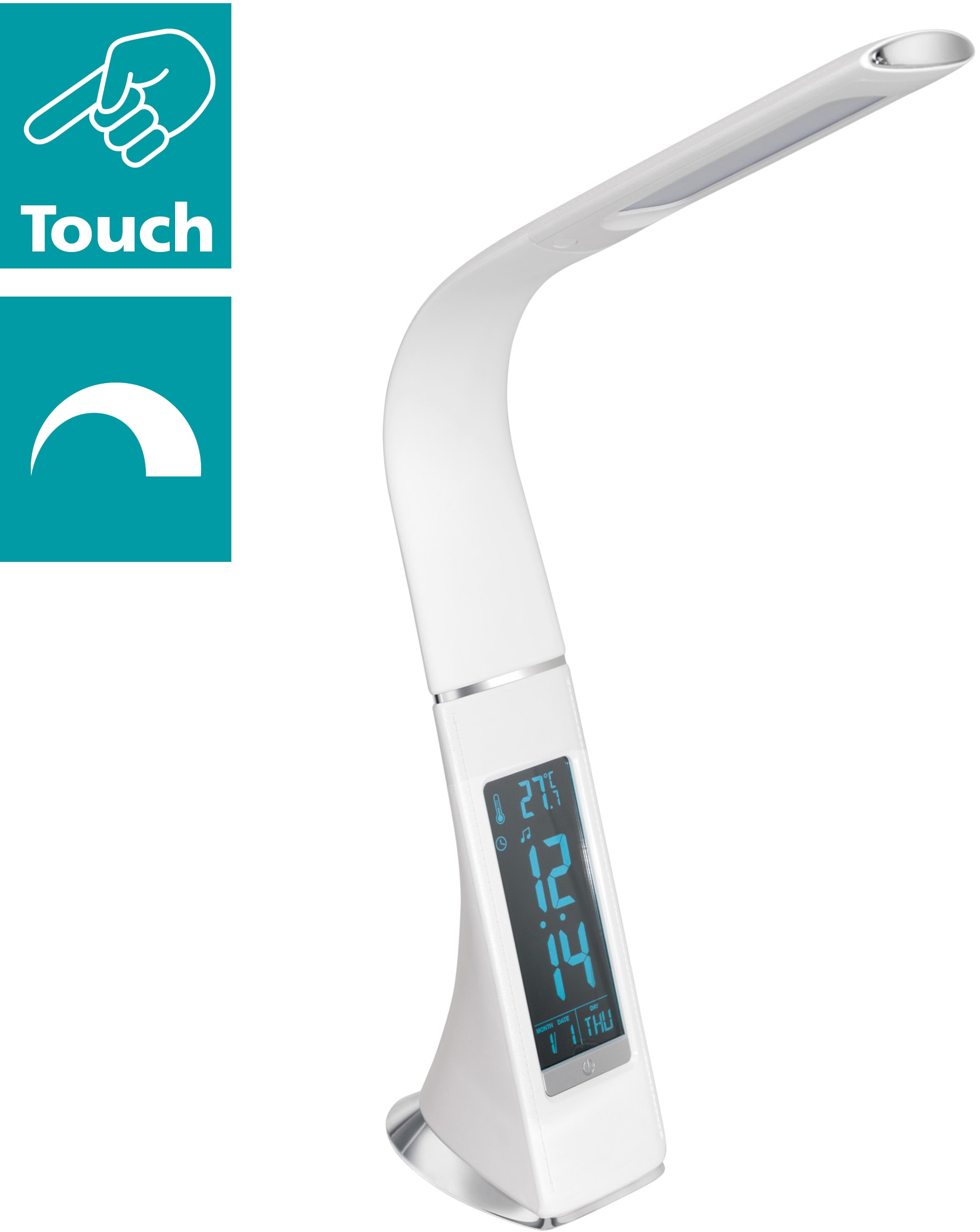 EGLO Tischleuchte »COGNOLI«, 1 flammig, Leuchtmittel LED-Board   LED fest i günstig online kaufen