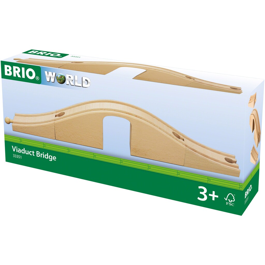 BRIO® Spielzeugeisenbahn-Brücke »BRIO® WORLD, Unterführung«