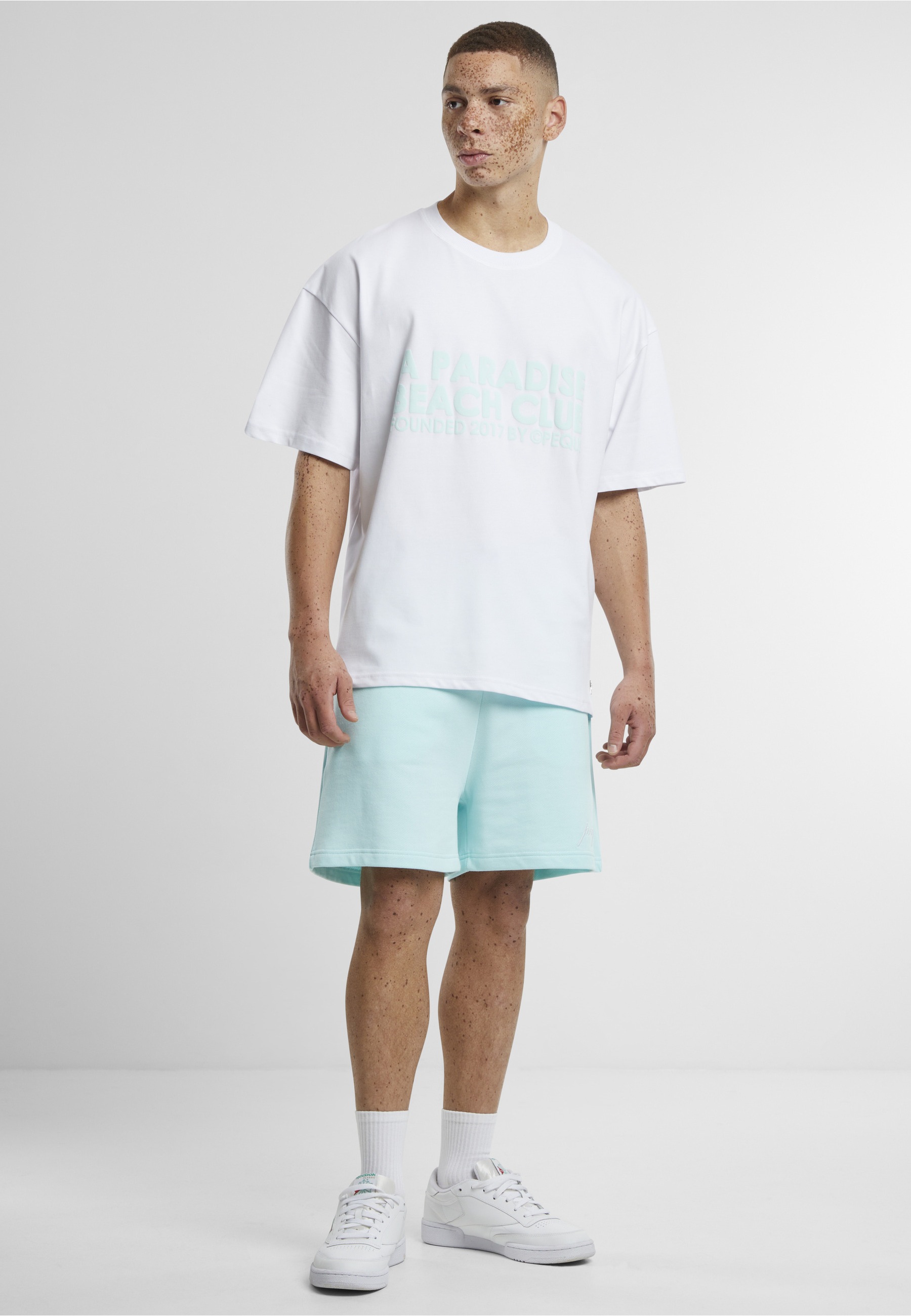 PEQUS T-Shirt »PEQUS PEQUS A Paradise Beach Club Front Logo T-Shirt« 1 Stk.