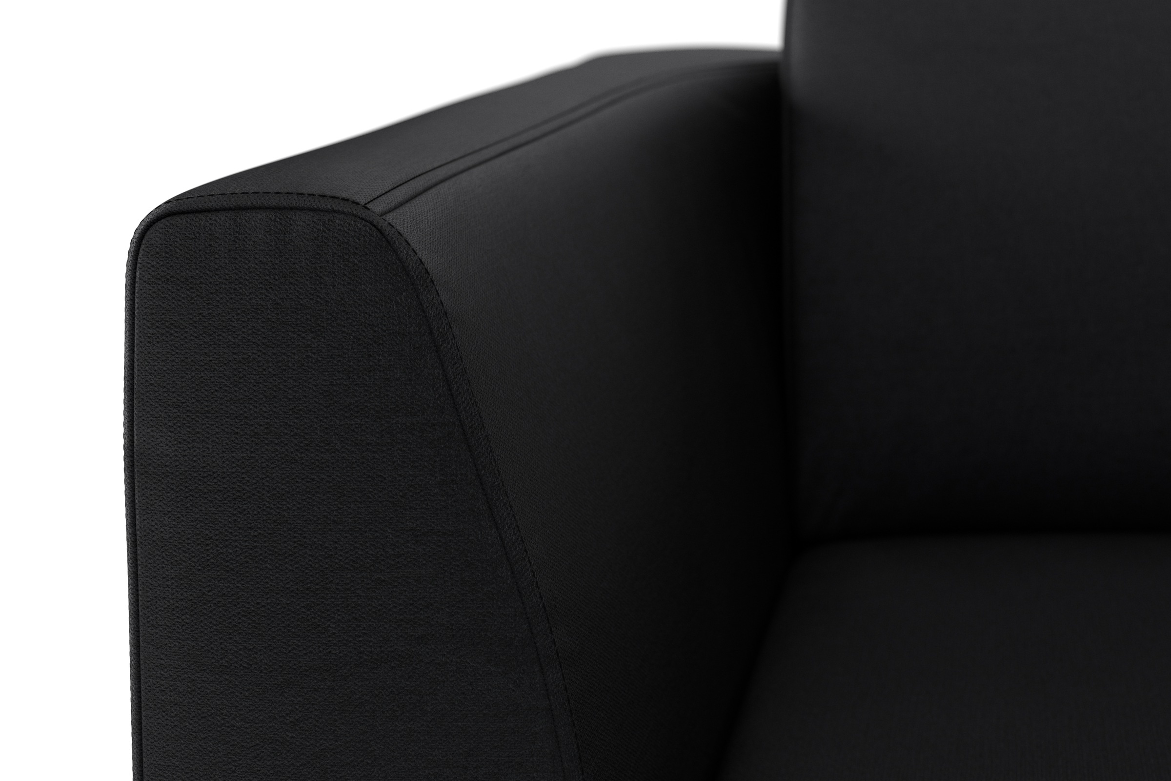 sit&more Ecksofa »Lindholm L-Form«, mit Sitztiefenverstellung und Federkern