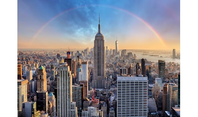 Papermoon Fototapete »New York mit Regenbogen« kaufen