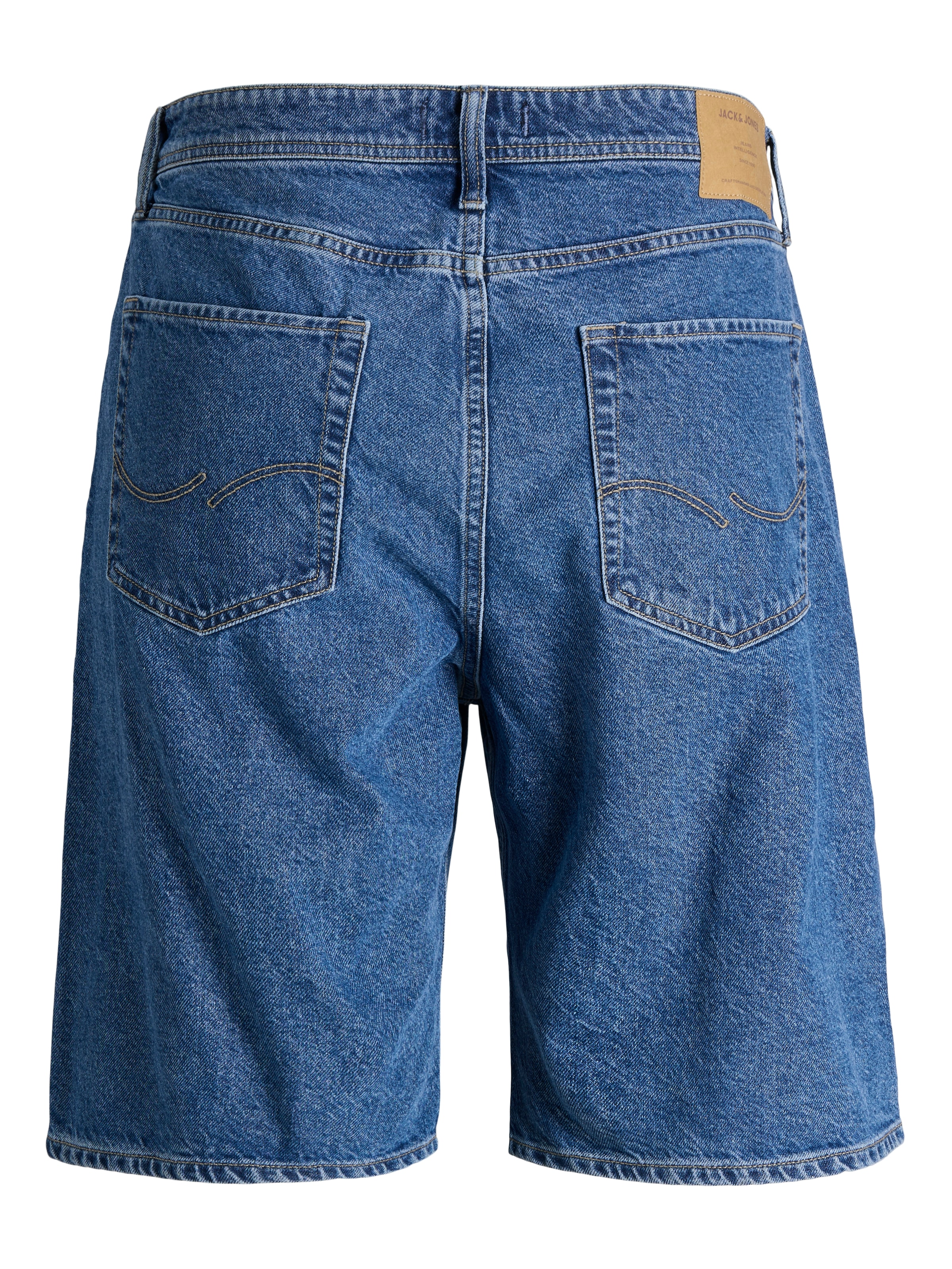 Jack & Jones Jeansshorts »JJIALEX JJORIGINAL SHORT« Baumwolle, high waist, baggy fit