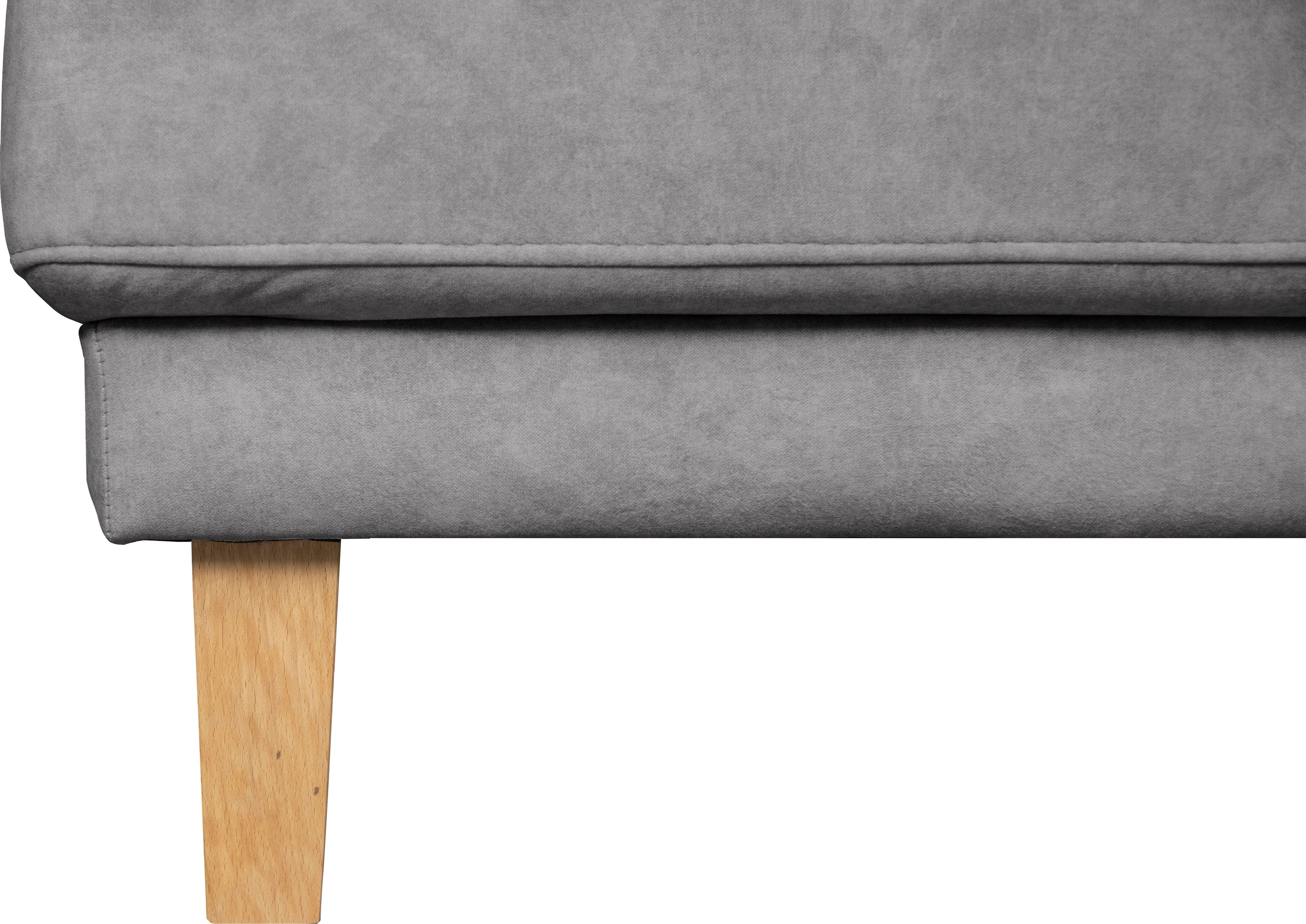 Home affaire Ecksofa »TRIPLO optionale Schlafsofa mit Bettkasten, Maße B/T/H: 234/164/89 cm«, L-Form wahlweise mit Bettfunktion - Liegefläche 132x210 cm