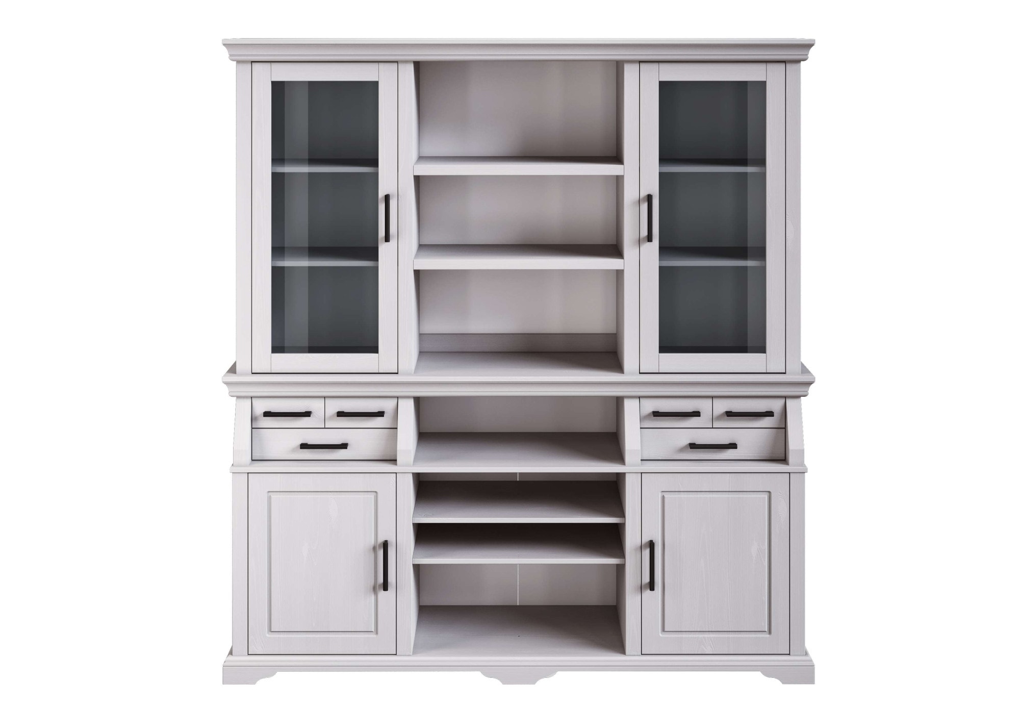 Home affaire Buffet "Anabel" zertifiziertes Massivholz, Breite 186 cm, im L günstig online kaufen
