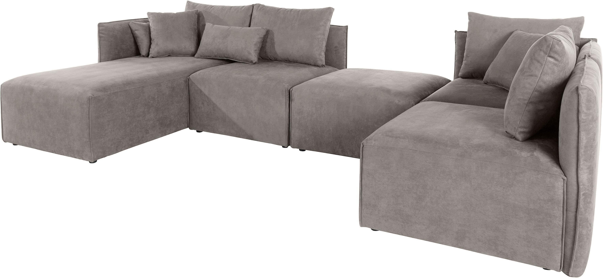 OTTO home Wohnlandschaft »Nöre U-Form« 5 Teile, in vielen Bezugsqualitäten günstig online kaufen