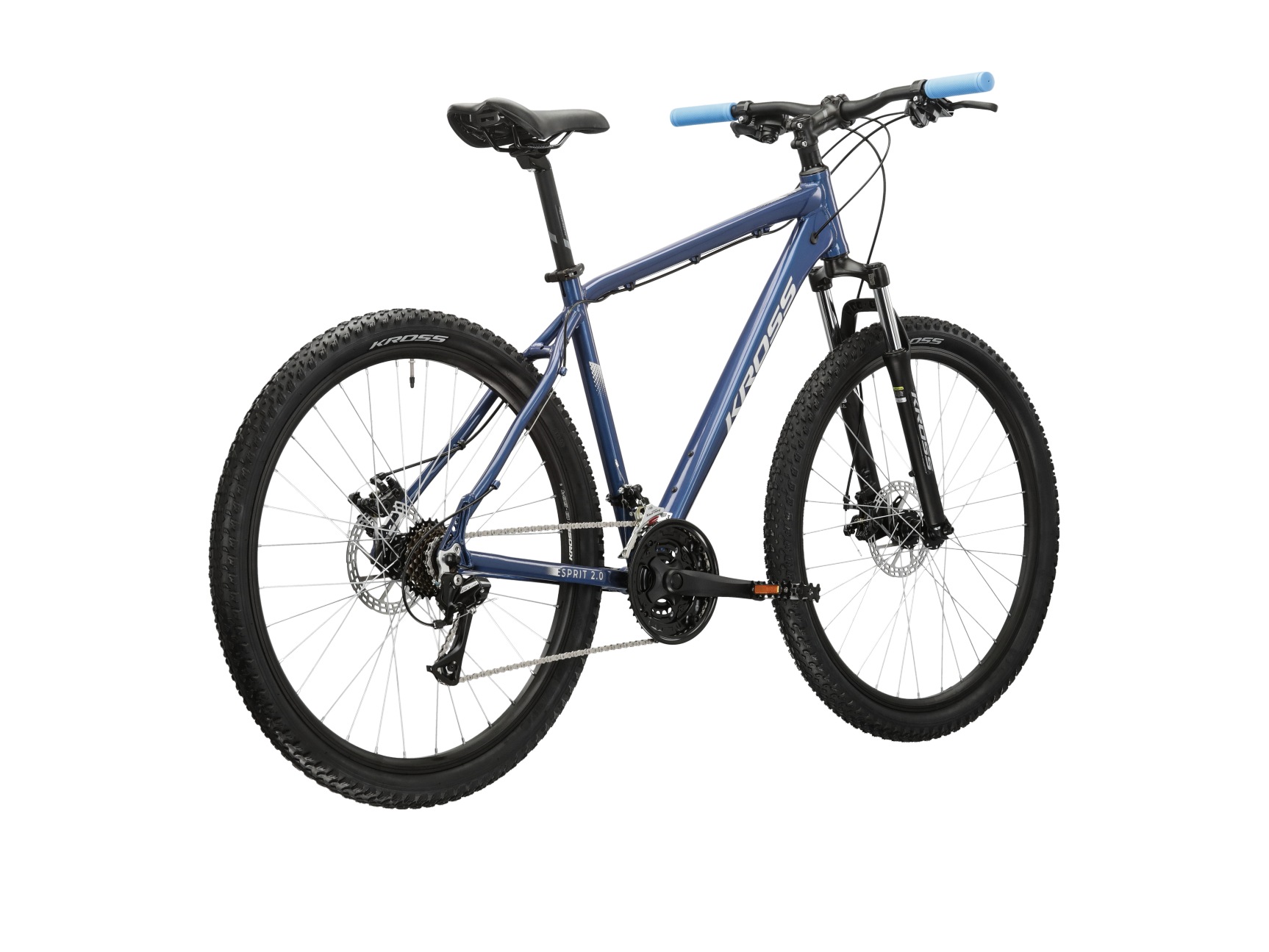 Kross Mountainbike »KROSS Mountainbike Hardtail 27,5" Esprit 2.0 blau 21 Gänge« 21 Gang Shimano ACERA M3020 Schaltwerk Kettenschaltung