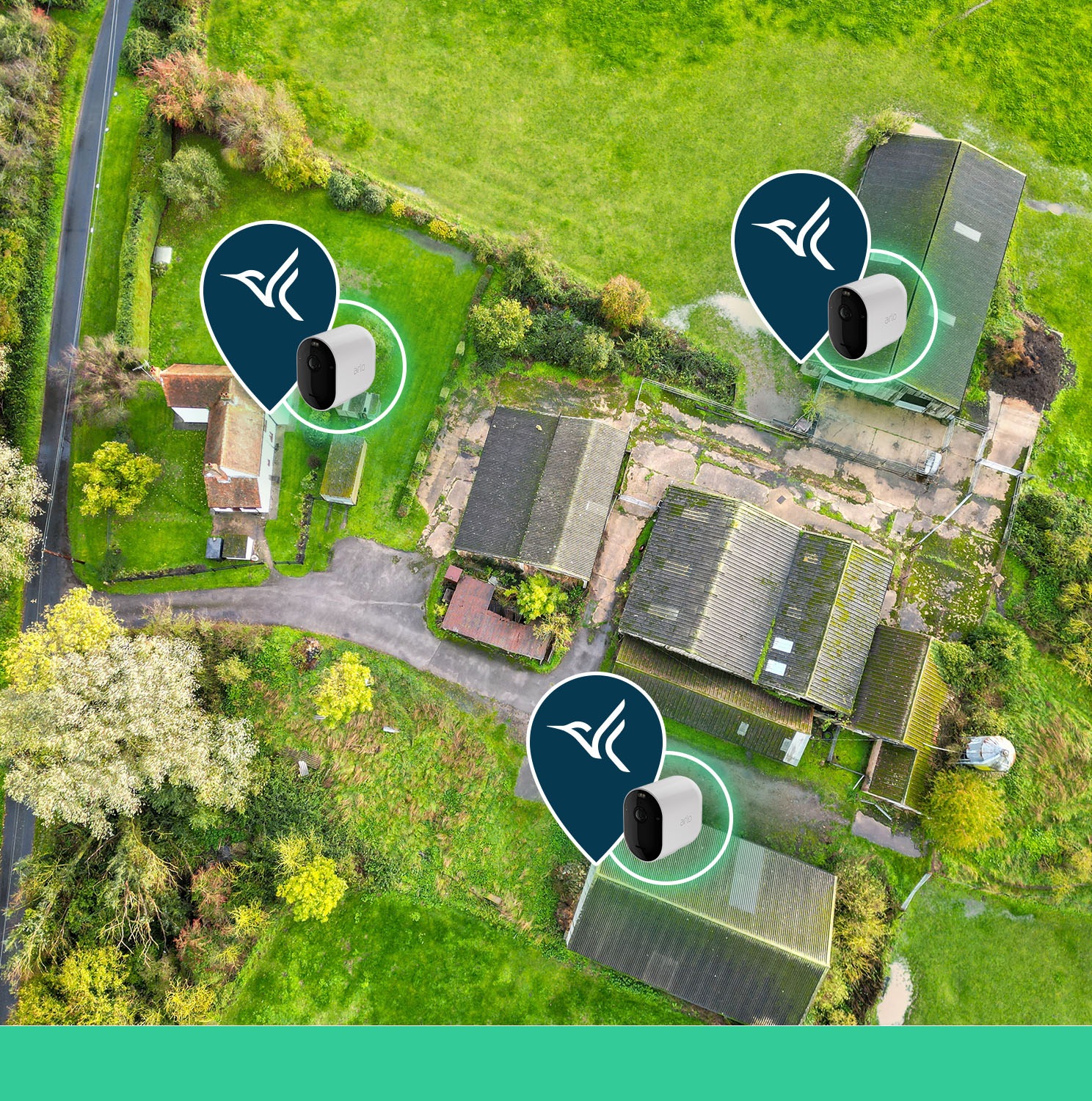 ARLO Überwachungskamera »Go 2 LTE/Wi-Fi Security Camera« Außenbereich;Innenbereich