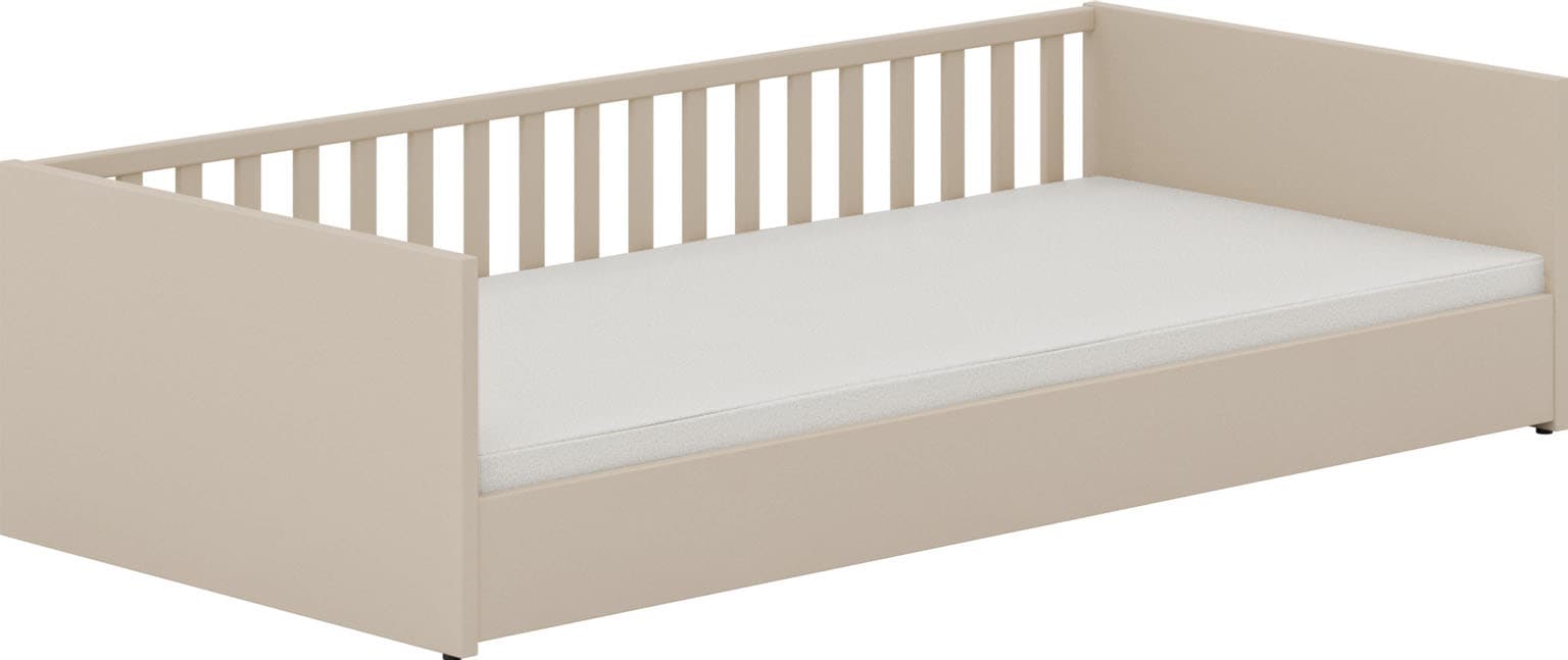 PAIDI Kinderbett »LITTLE FLO, vom Baby bis zum Teeni, in mehreren Farben und Breiten«, (Breite/Länge: 90x200cm + 120X200cm +140x200cm), umbaubar zum Kinder- oder Jugendbett, Bodenbett auch als Sofa nutzbar