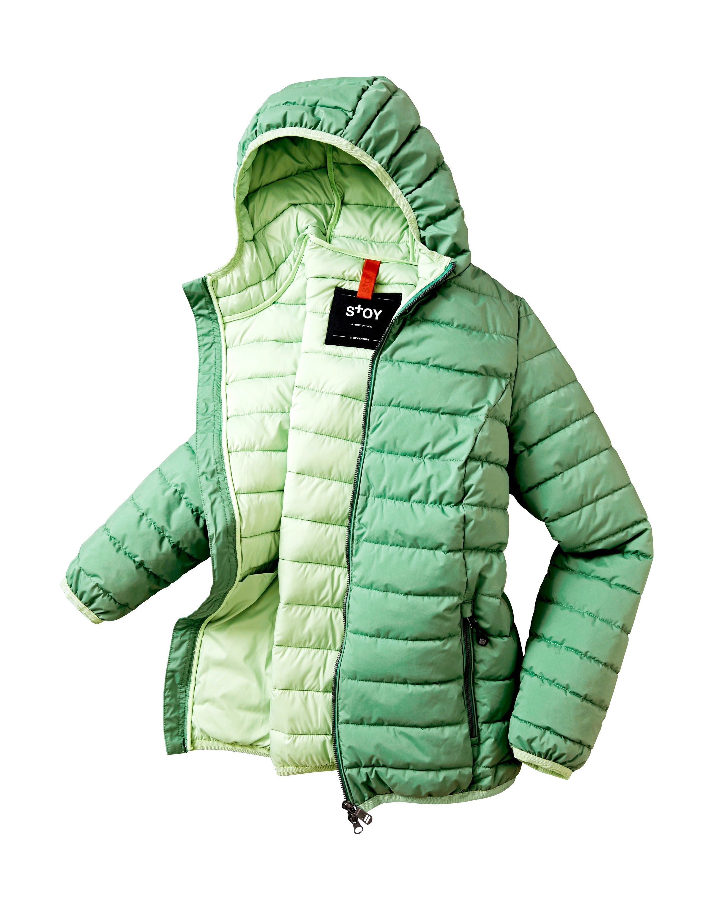 STOY Steppjacke »STS 3 WMN QLTD JCKT«, atmungsaktive, wasserabweisende Damen Steppjacke in großen Größen