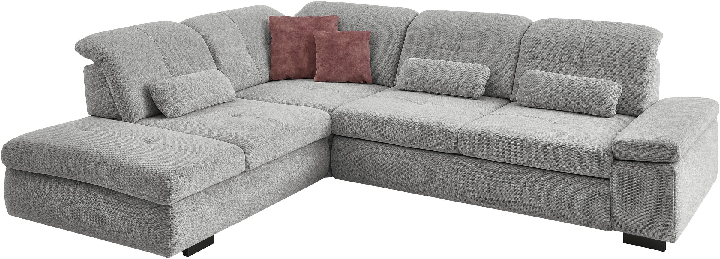 Die PlanBar Ecksofa »MP-IN16012 L-Form Kaltschaum-Polsterung« inkl. Sitztie günstig online kaufen