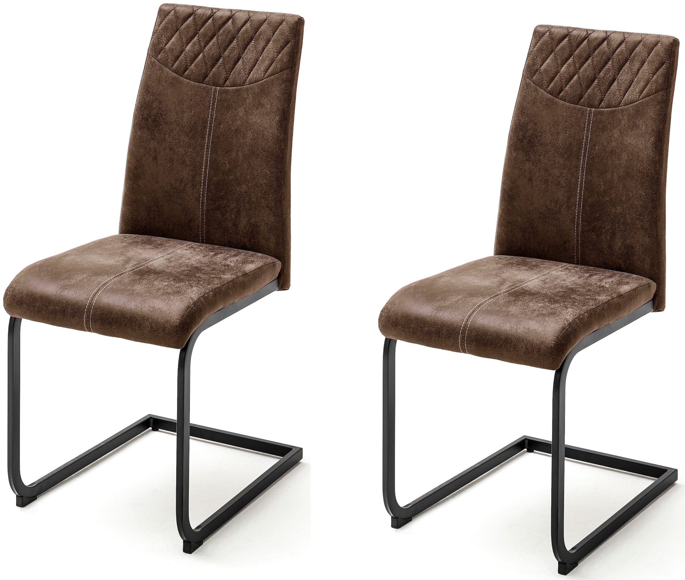 MCA furniture Esszimmerstuhl »Aosta«, (Set), 4 St., Stoffbezug, Stoffbezug günstig online kaufen