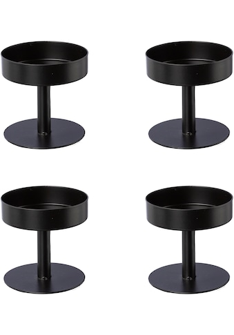 Creativ deco Kerzenhalter, (4 St.), für Stumpenkerzen, 4er Set, Ø 6 cm kaufen