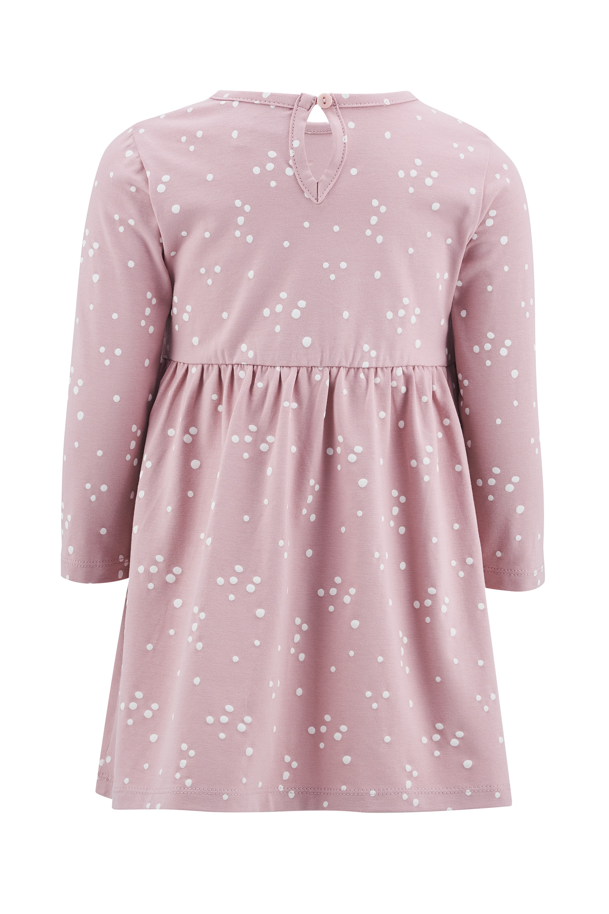 happy girls Jerseykleid Baumwollmischung, Einhorn-Applikationen