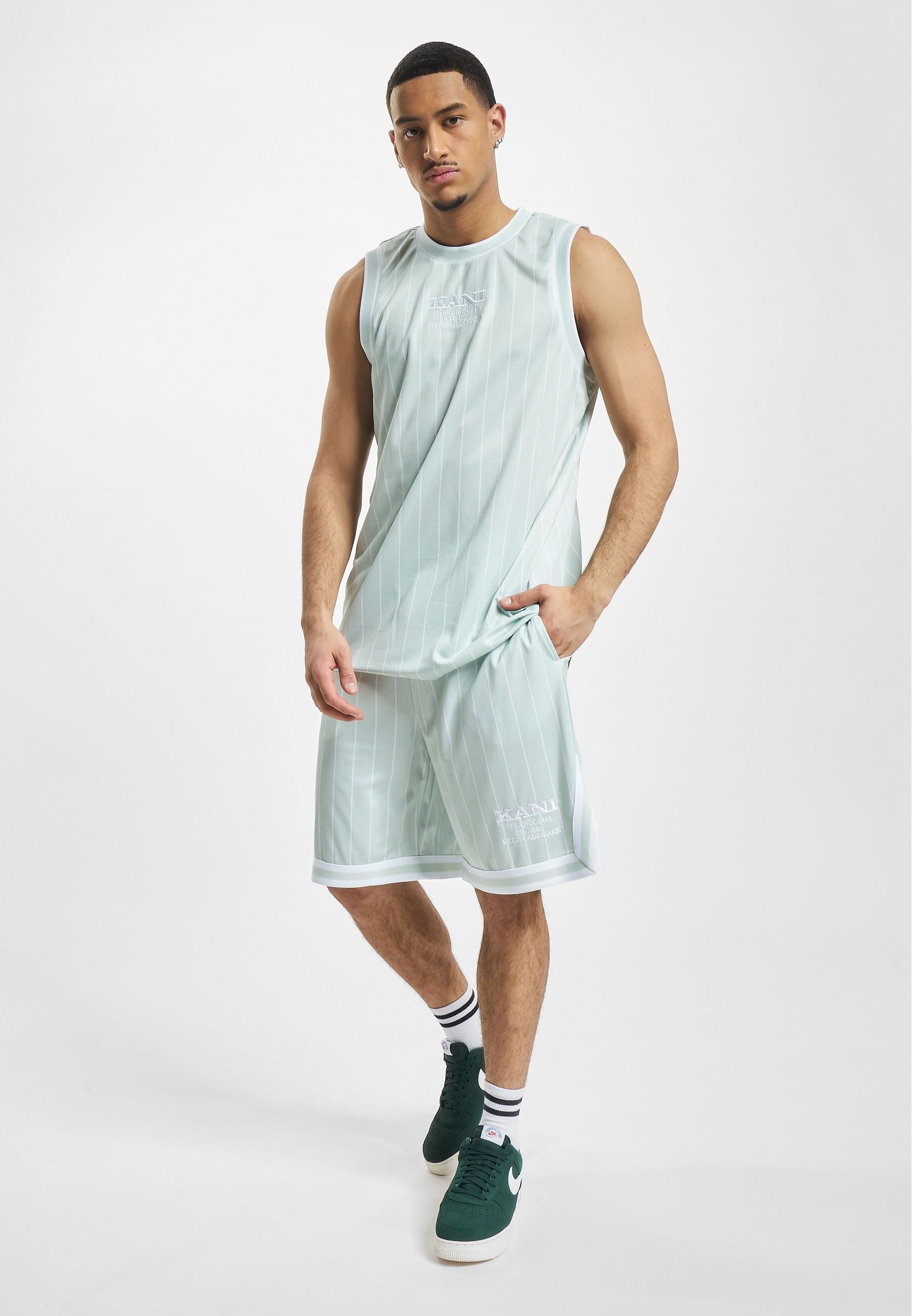 Karl Kani Shorts »Karl Kani Herren KM232-005-1 KK Retro Pinstripes Mesh Shorts«