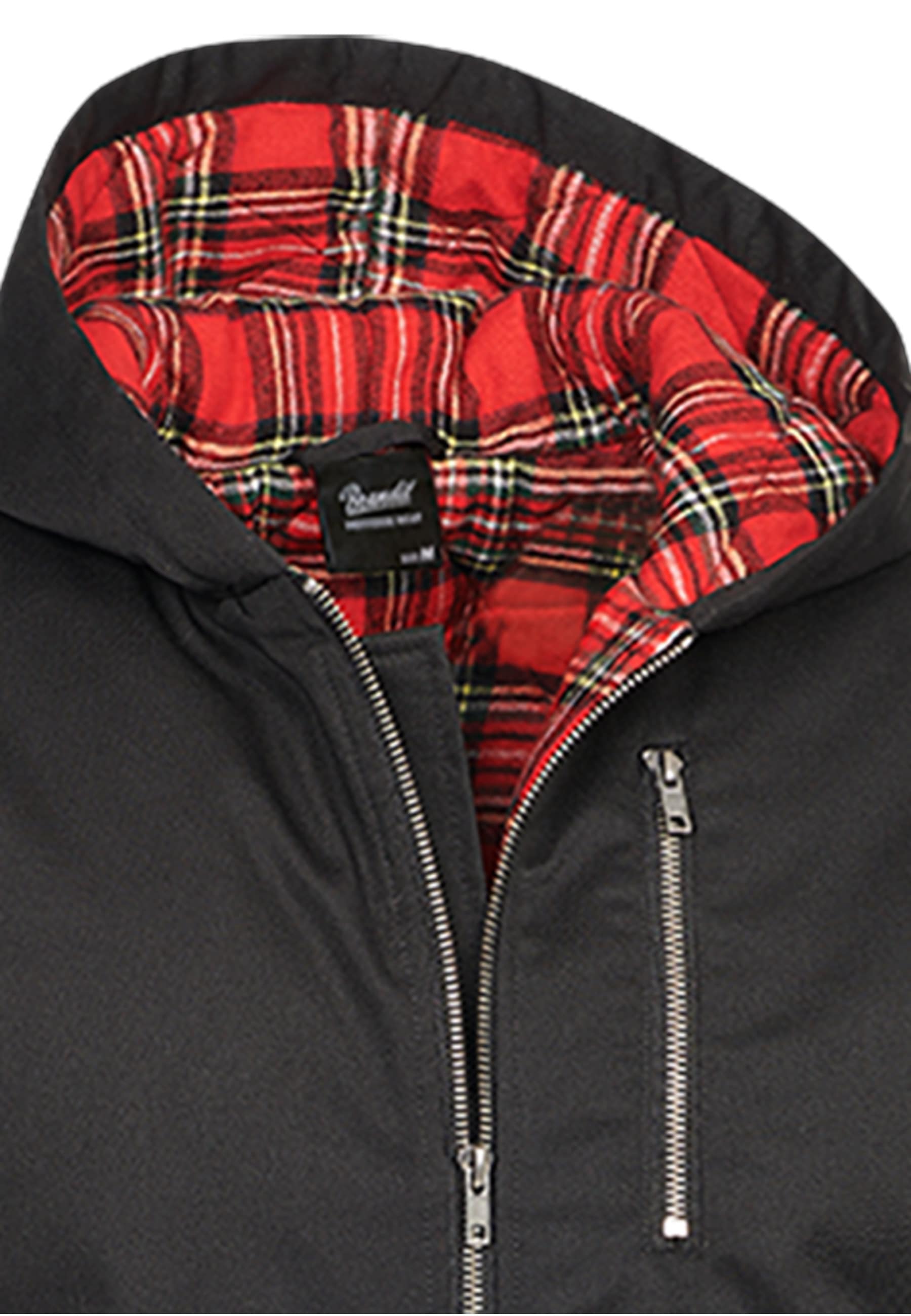 Brandit Winterjacke »Brandit Herren Lord Canterbury Hooded Winter Jacket« 1 Stk. tlg. mit Kapuze