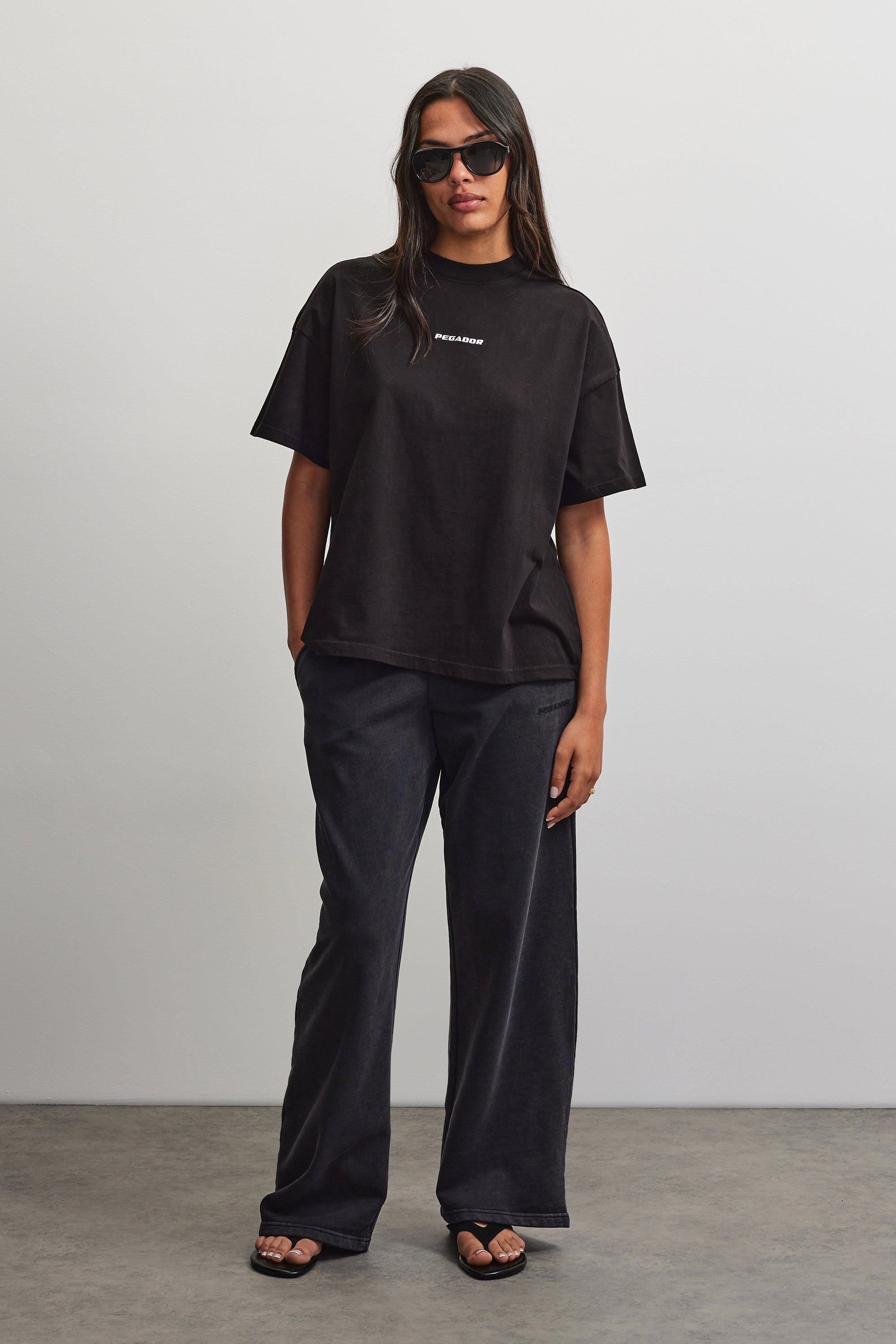 PEGADOR T-Shirt »Bracy Heavy Oversized Tee« Baumwolle, oversize