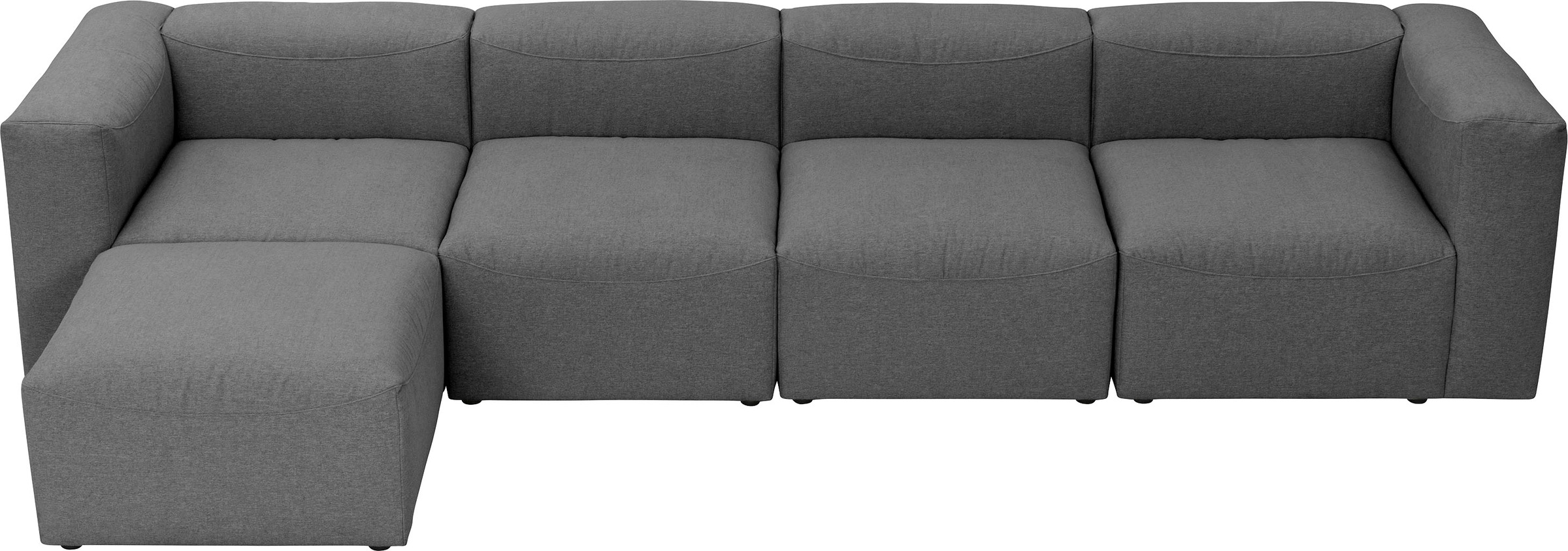 Max Winzer® Ecksofa »Lena«, (Spar-Set, 5 St.), Sofa-Set 07 aus 5 Sitz-Elementen, individuell kombinierbar