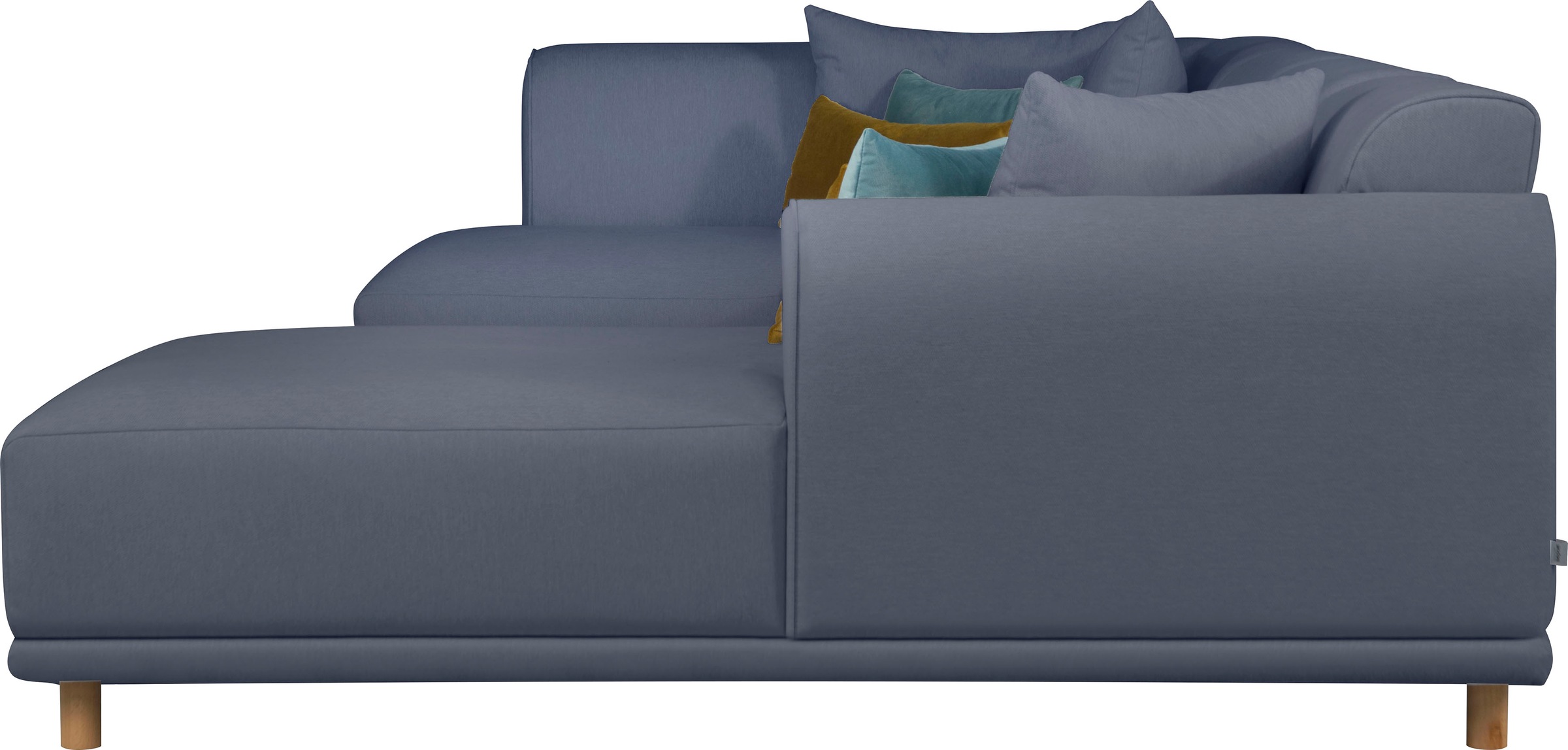 andas Wohnlandschaft »Maroon U-Form«, in skandinavischem Design, mit losen Kissen