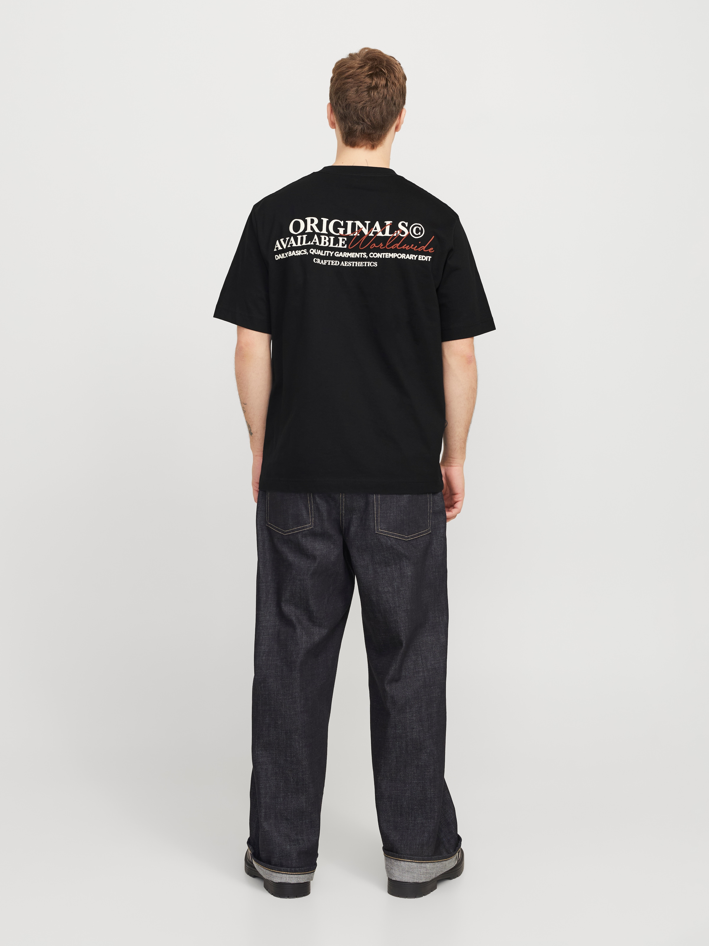 Jack & Jones T-Shirt »JORISLINGTON TYPE TEE SS CREW NECK SN«