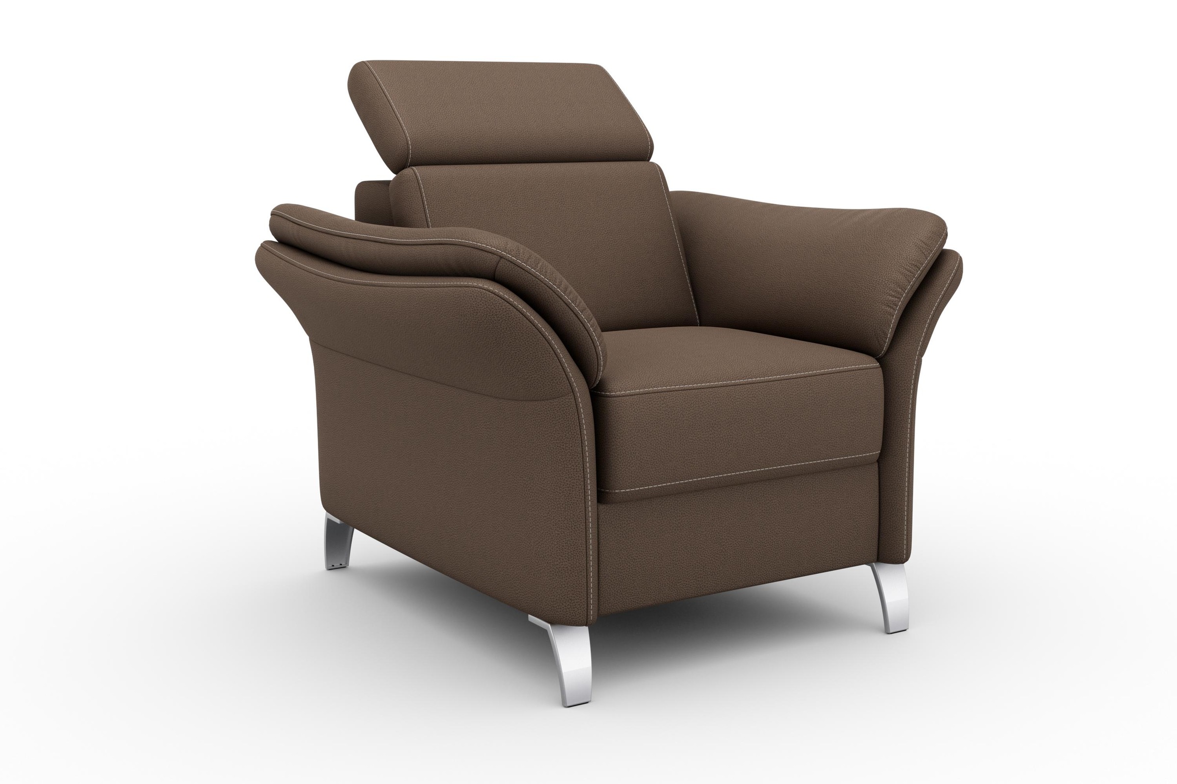sit&more Sessel »Vincenzo« inklusive Kopfteilverstellung