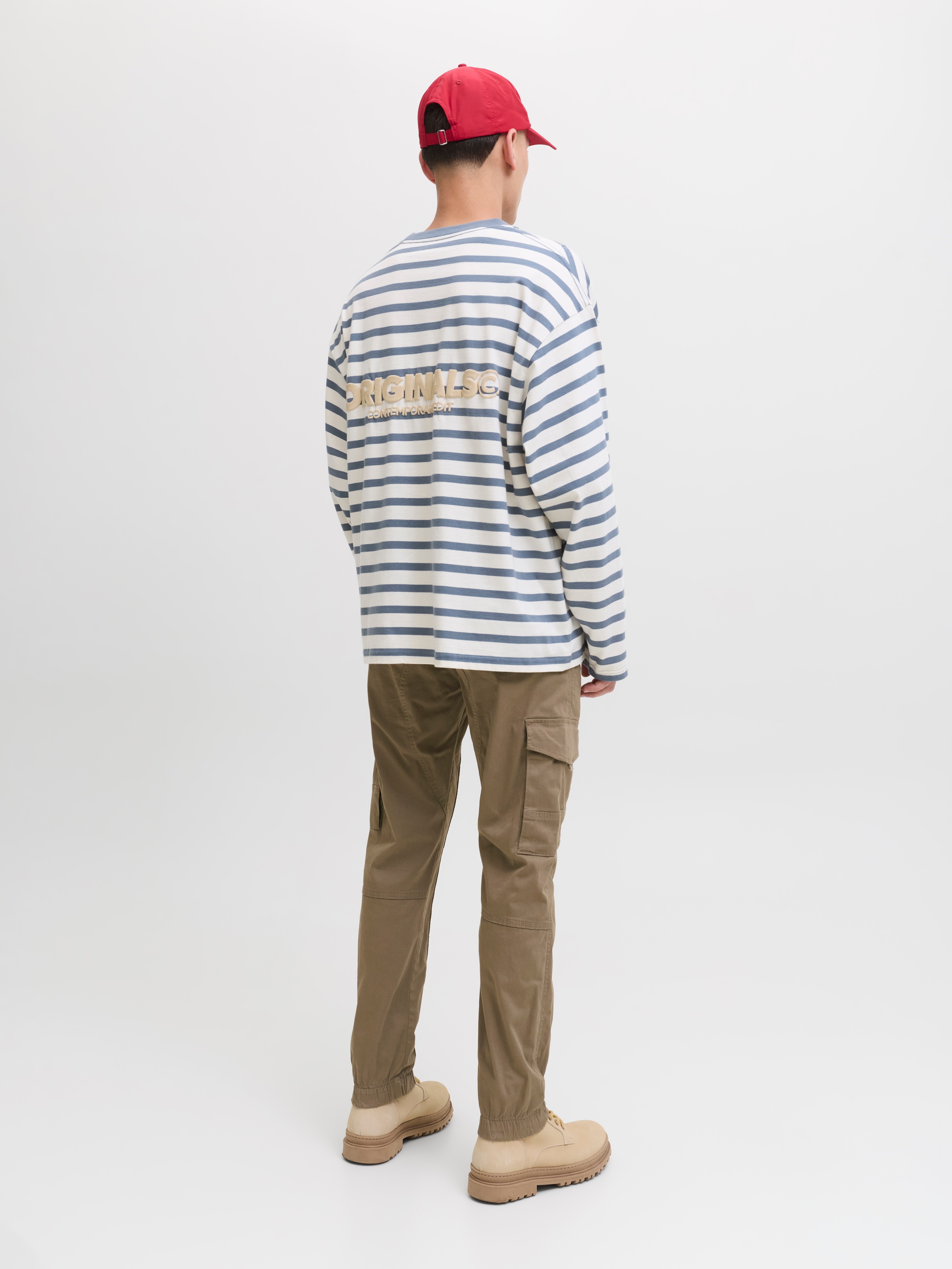 Jack & Jones Cargohose »JPSTPAUL JJFLAKE CARGO NOOS«, mit Beintaschen