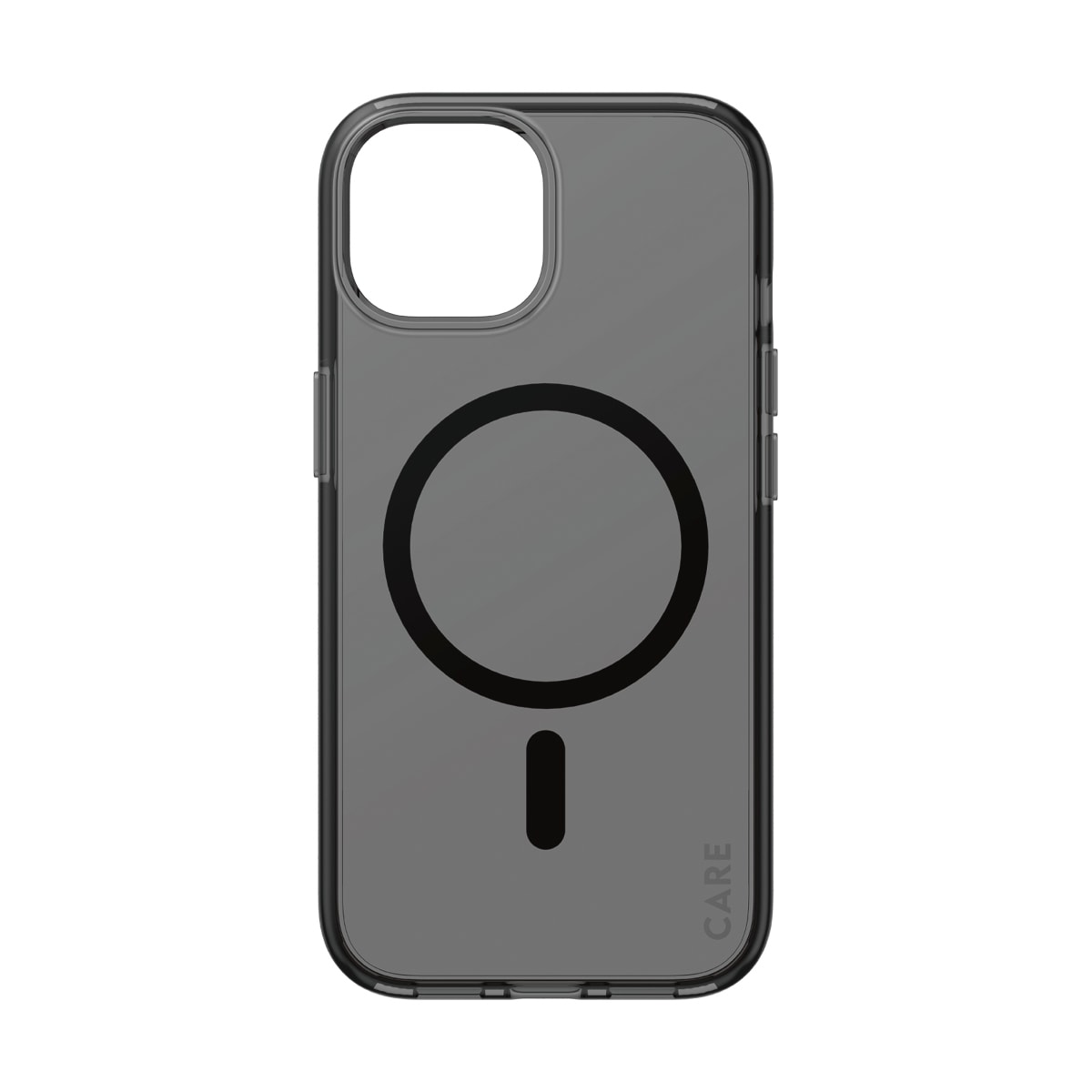 CARE by PanzerGlass Handyhülle »MagSafe Compatible Smokey Case für Apple iPhone 15«, Backcover, Schutzhülle, Handyschutzhülle, Case, Schutzcase, stoßfest