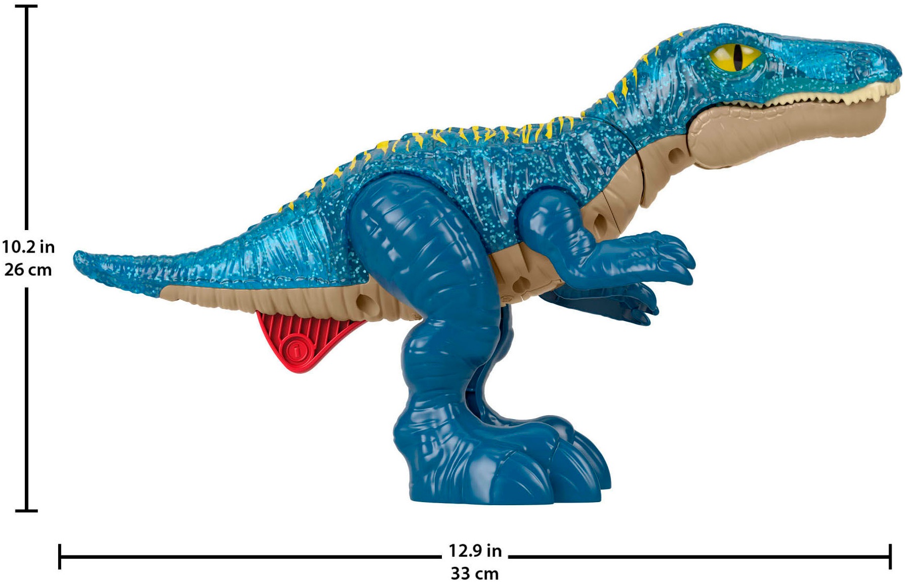 Mattel® Actionfigur »Imaginext Jurassic World Knurrender Leucht-Baryonyx«, mit Geräuschen