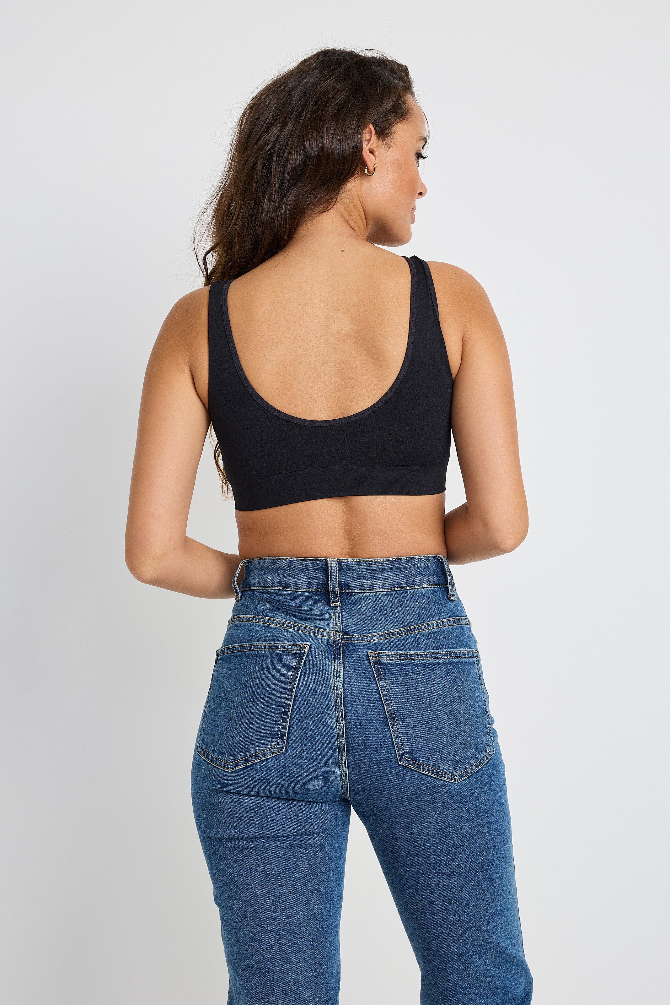 Jockey Bralette »Seamfree Stretch« 2er Pack,  Rundhals, breite Träger, ohne Seitennähte