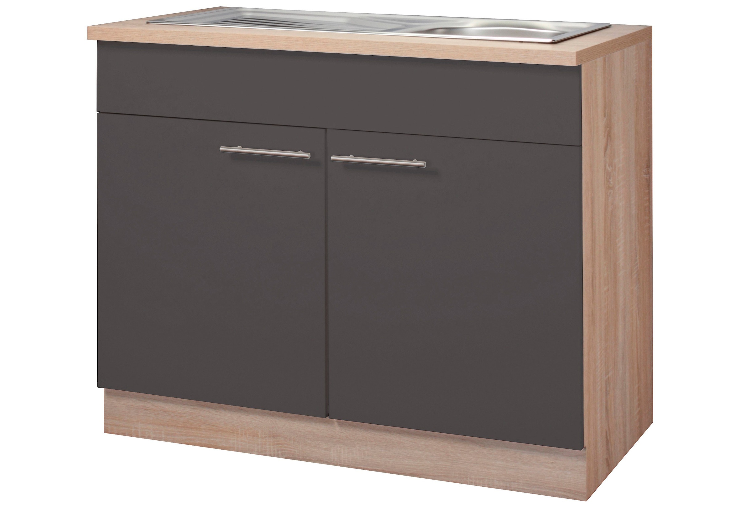 wiho Küchen Spülenschrank "Montana", 100 cm breit günstig online kaufen