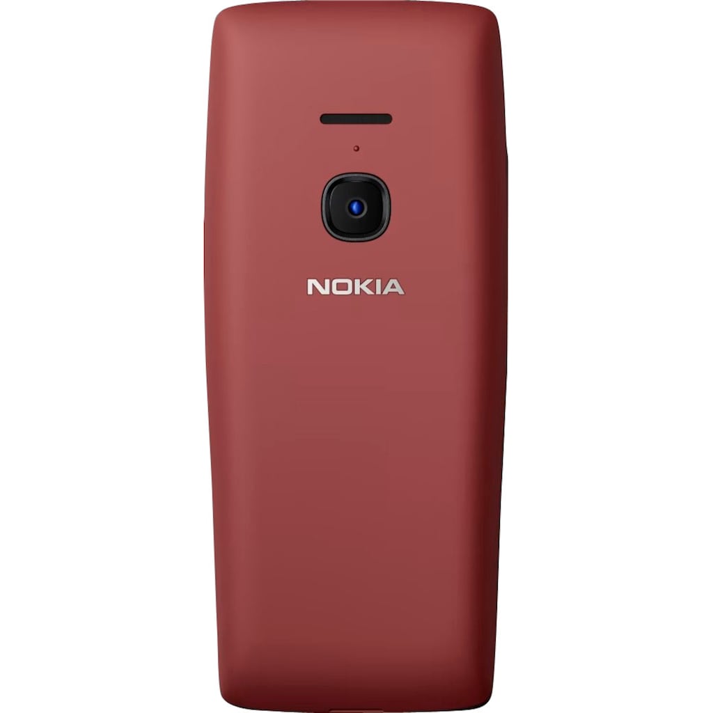 Nokia Handy »8210 4G«, rot, 7,11 cm/2,8 Zoll, 0,12 GB Speicherplatz, 0,3 MP Kamera