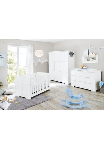 Pinolino® Babyzimmer-Komplettset »Polar«, (Set, 4 St., Kinderbett, Kleiderschrank,... kaufen