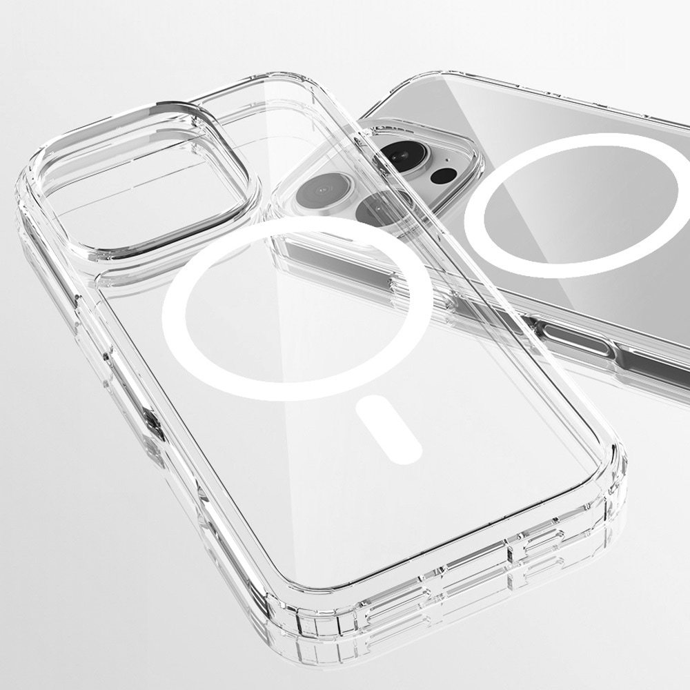 PEDEA Handyhülle »MagCase für Apple iPhone 16 Pro«, Backcover, Schutzhülle, Handyschutzhülle, Case, Schutzcase, stoßfest