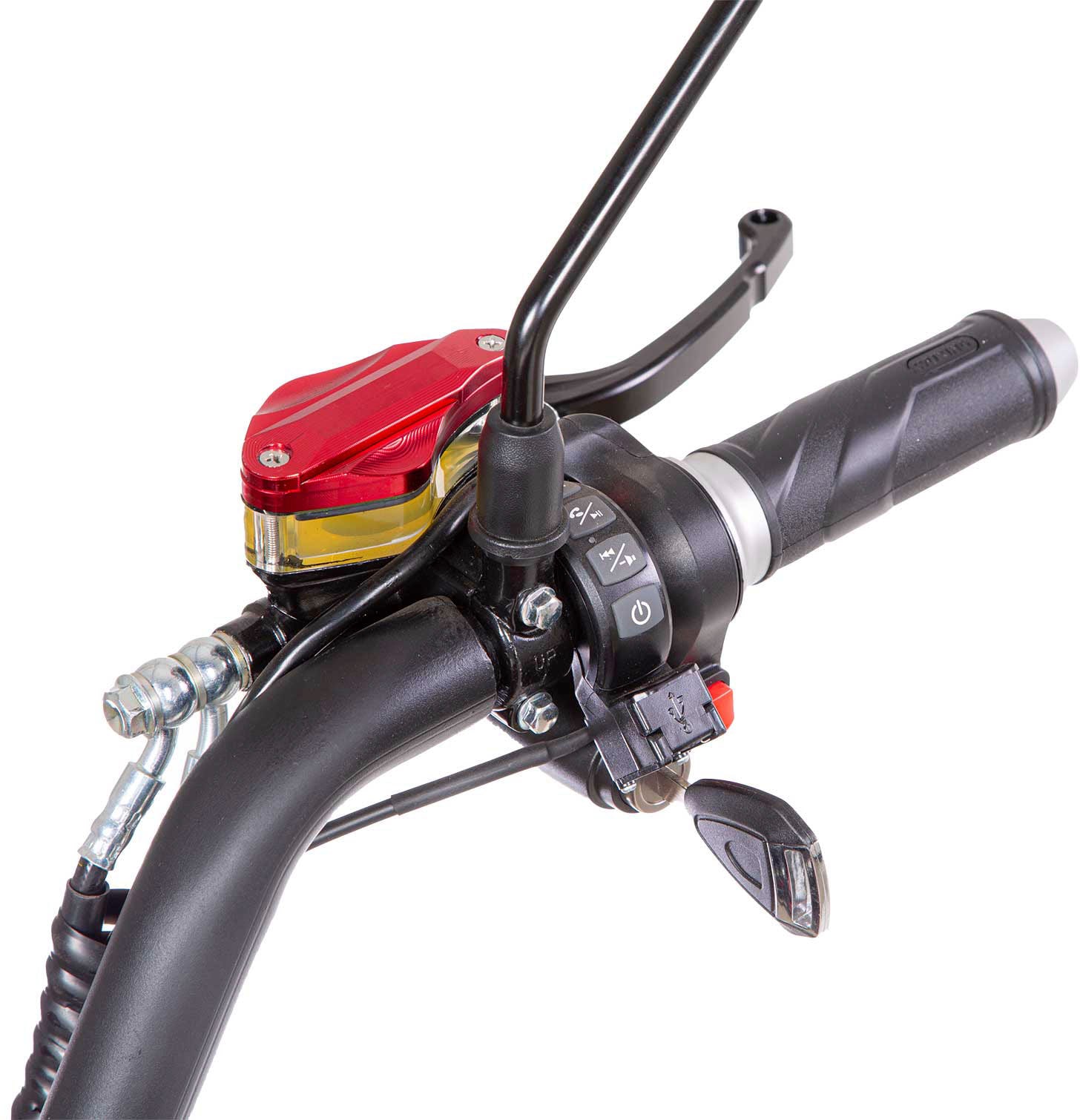 SXT Scooters E-Motorroller »Chopper XL PRO«, bis zu 100 km Reichweite, mit 45 Ah-Akku
