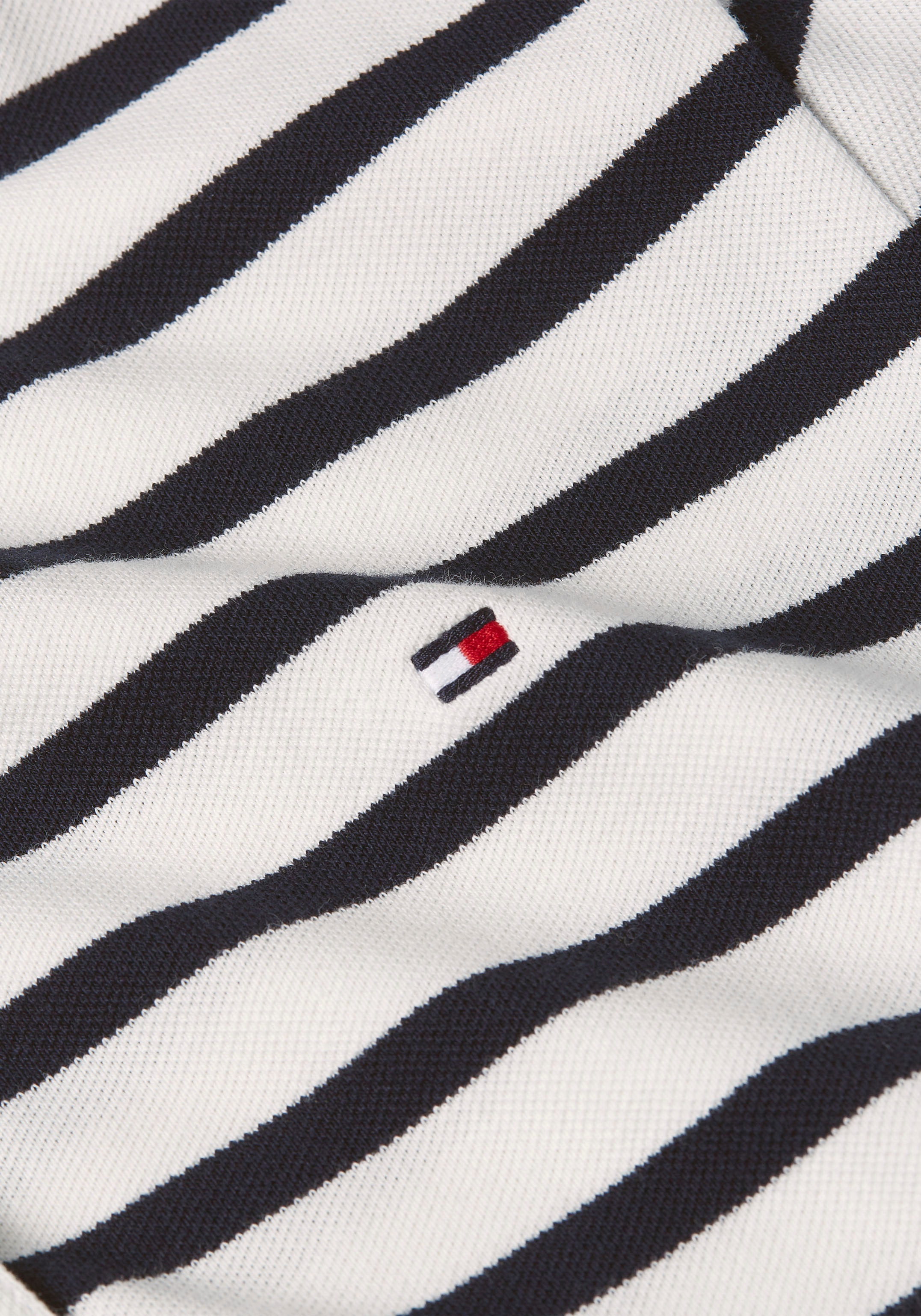 Tommy Hilfiger Poloshirt »1985 REG PIQUE STRIPE POLO SS«, mit dezenter Tommy Hilfiger Logostickerei