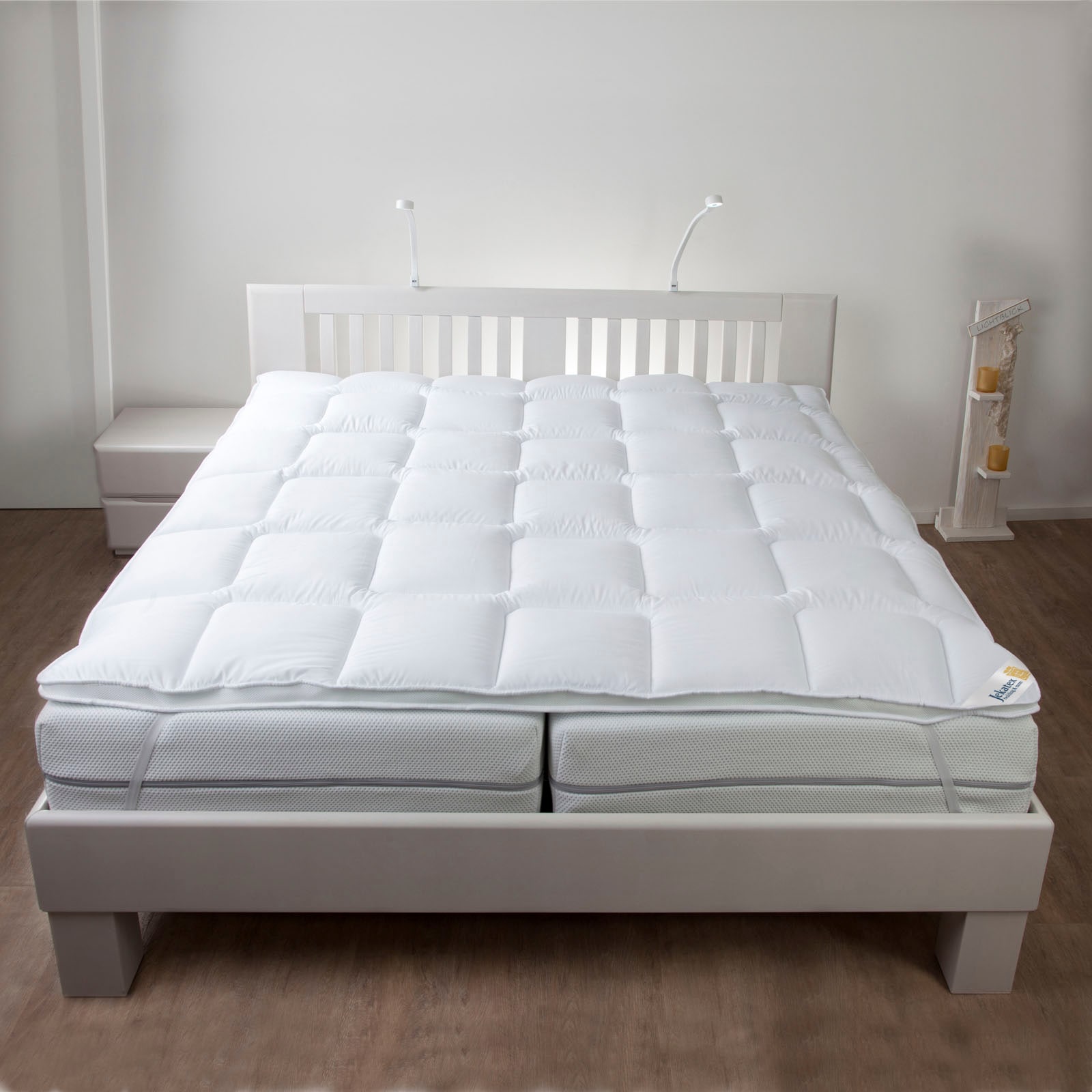 Jekatex Matratzenauflage »Duo Premium 5 Sterne«, allergikerfreundlicher Topper, verschiedene Größen
