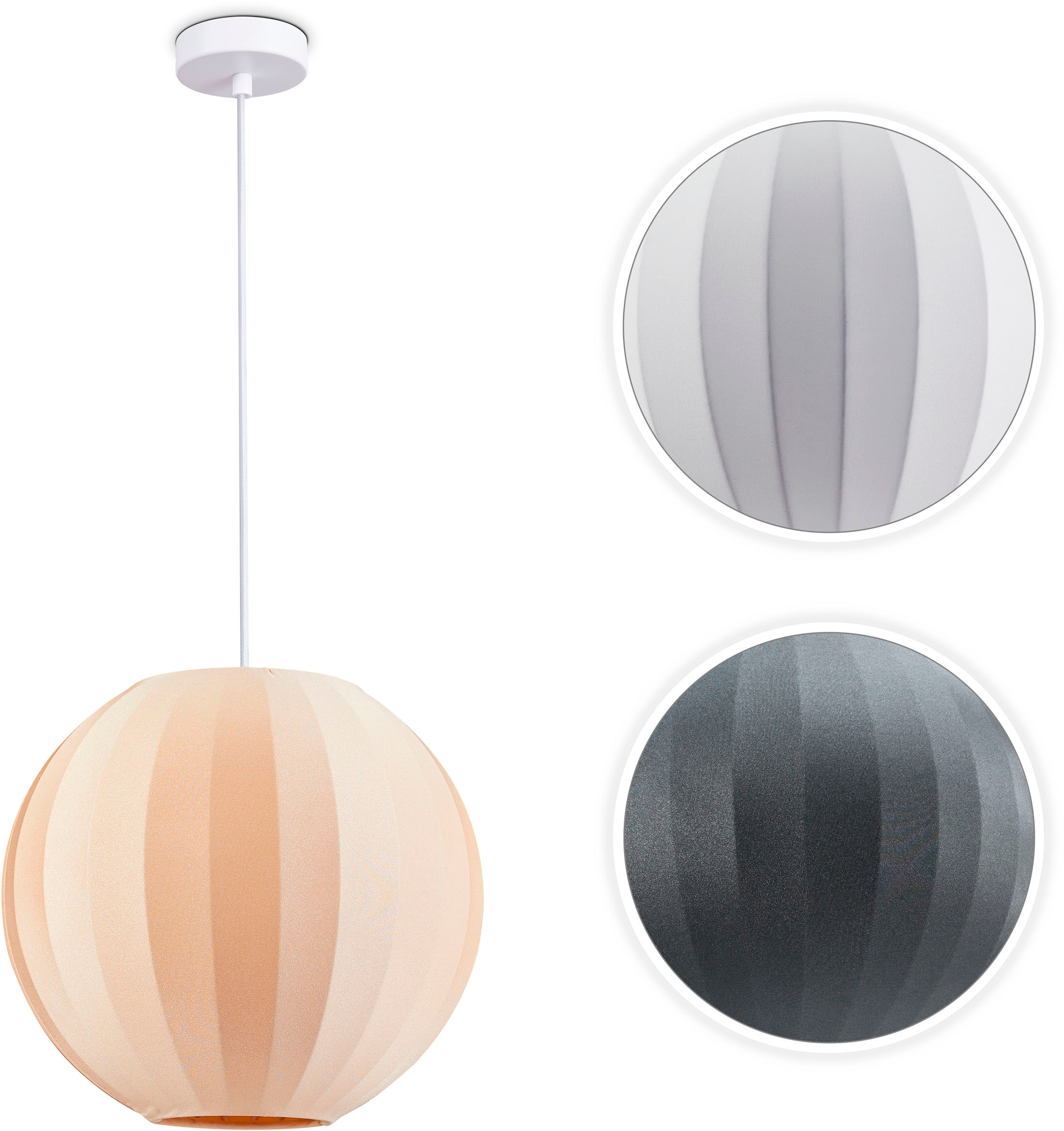 Paco Home Pendelleuchte »HUGO PD1« E27